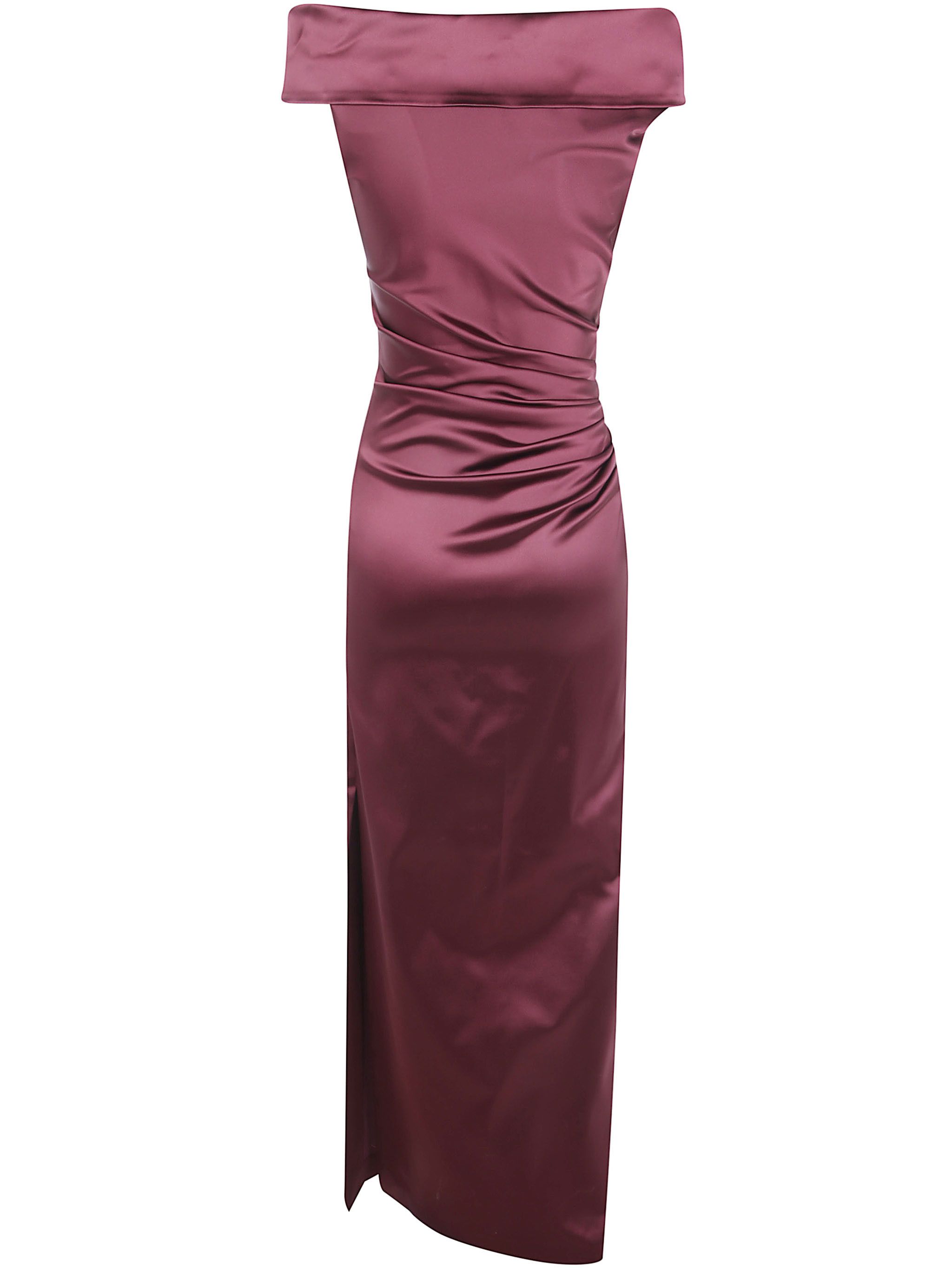 Max Mara "OPACO" BOAT NECK LONG DRESS Size M / US 6-8 / IT 42-44 - 2 Thumbnail