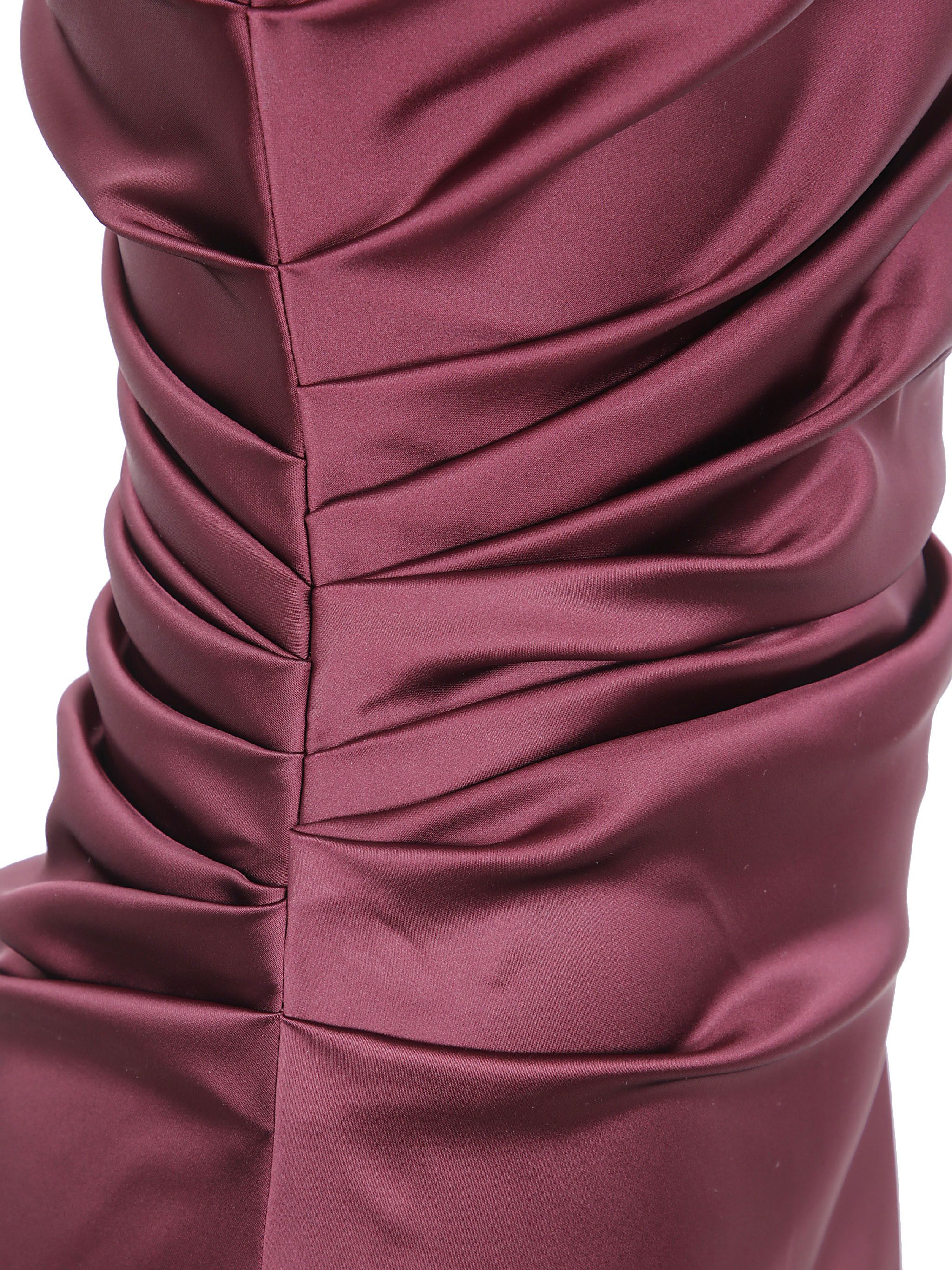 Max Mara "OPACO" BOAT NECK LONG DRESS Size M / US 6-8 / IT 42-44 - 3 Thumbnail