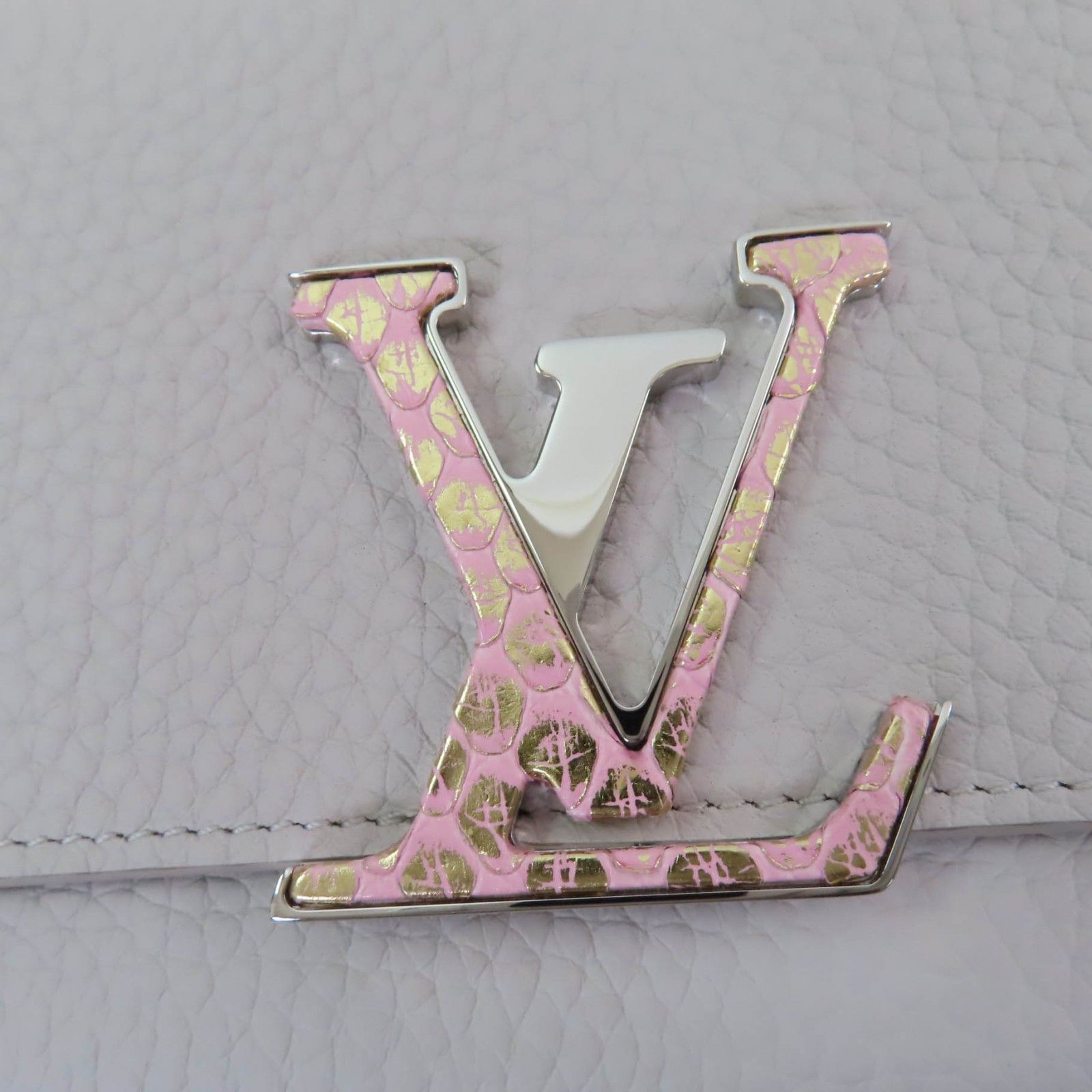 Louis Vuitton Louis Vuitton Louis Vuitton Portefeuille Capucines LV Python Leather Wallet Leather Long Wallet N87625 DUTY FREE for USA Size ONE SIZE - 7 Thumbnail