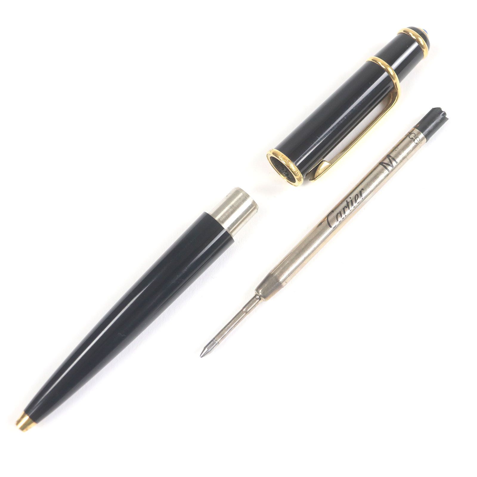 Cartier Cartier Cartier Diabolo de Cartier Ballpoint Pen Metal Pen DUTY FREE for USA Size ONE SIZE - 2 Thumbnail