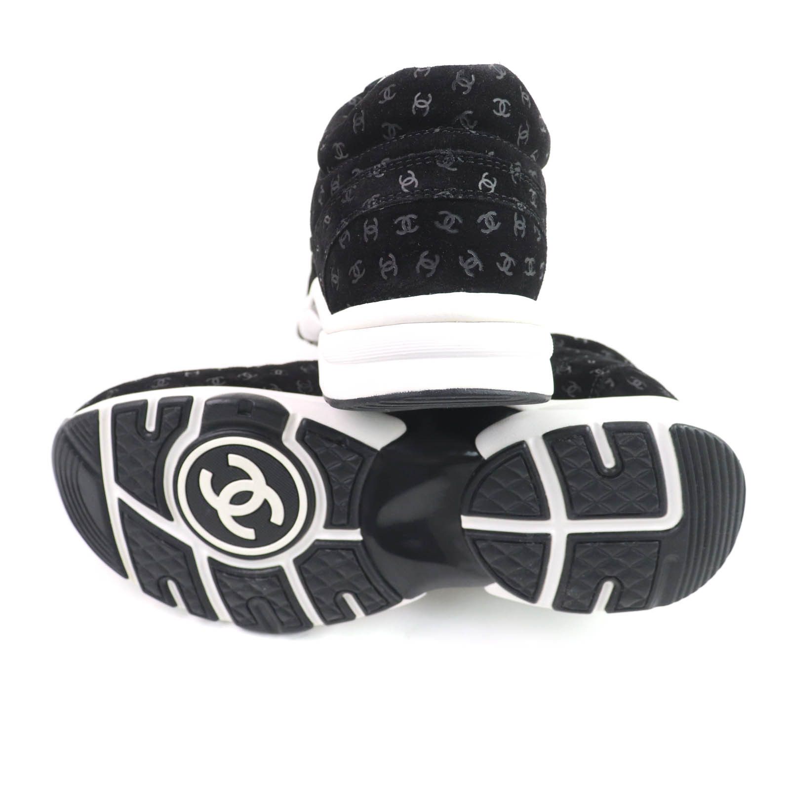 Chanel Chanel Chanel Suede Leather Sneakers Suede Shoes G39230 DUTY FREE for USA Size ONE SIZE - 7 Thumbnail