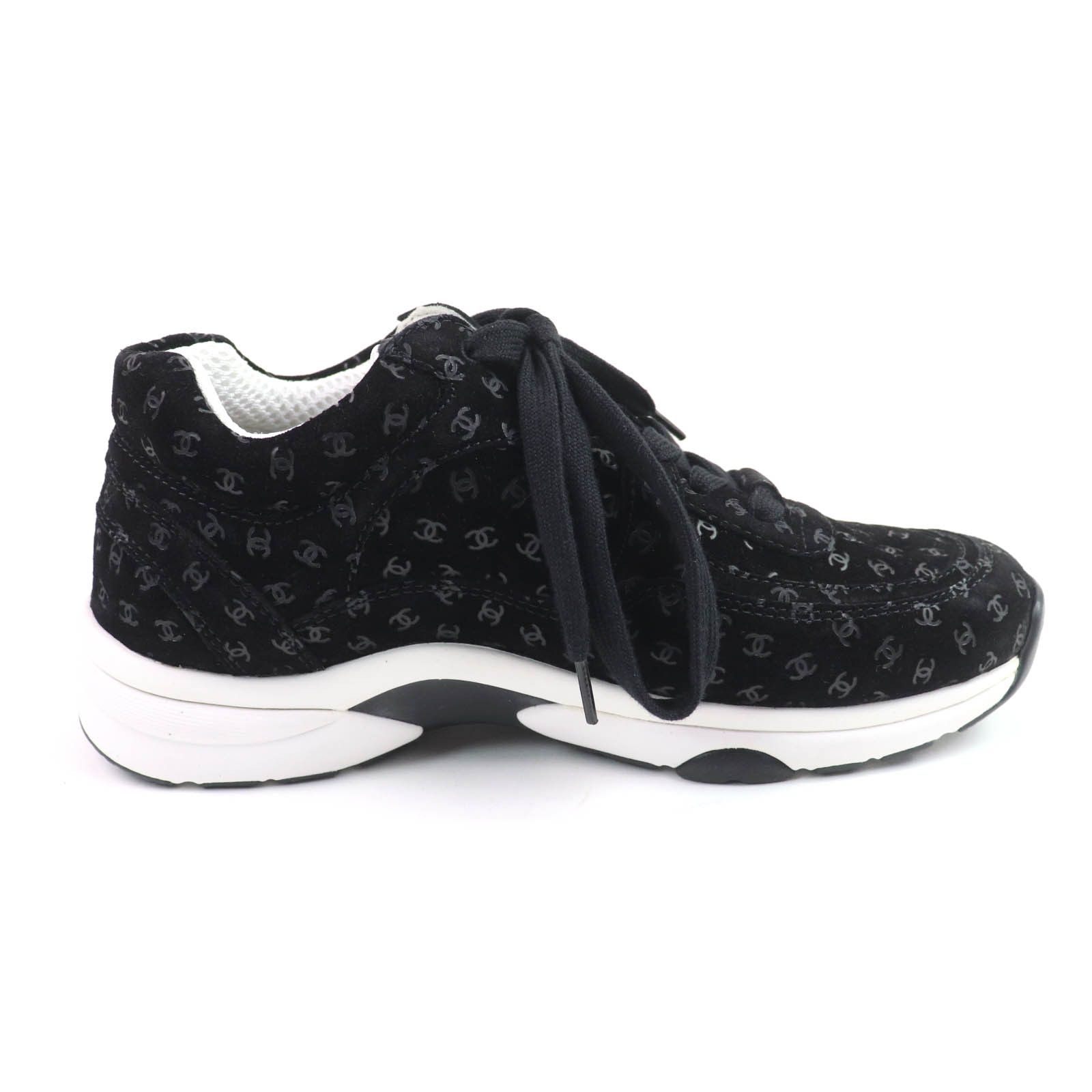 Chanel Chanel Chanel Suede Leather Sneakers Suede Shoes G39230 DUTY FREE for USA Size ONE SIZE - 6 Thumbnail
