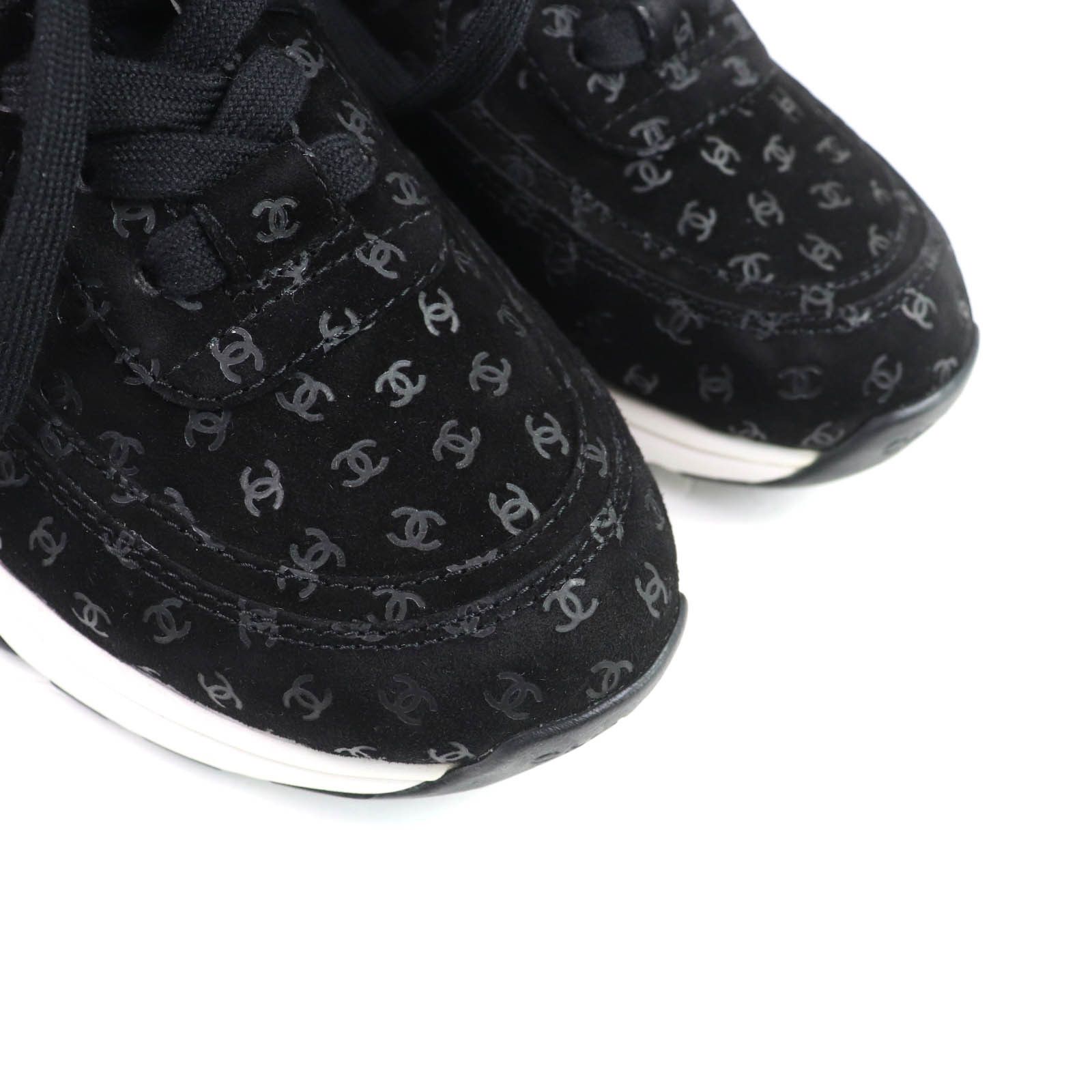 Chanel Chanel Chanel Suede Leather Sneakers Suede Shoes G39230 DUTY FREE for USA Size ONE SIZE - 8 Thumbnail