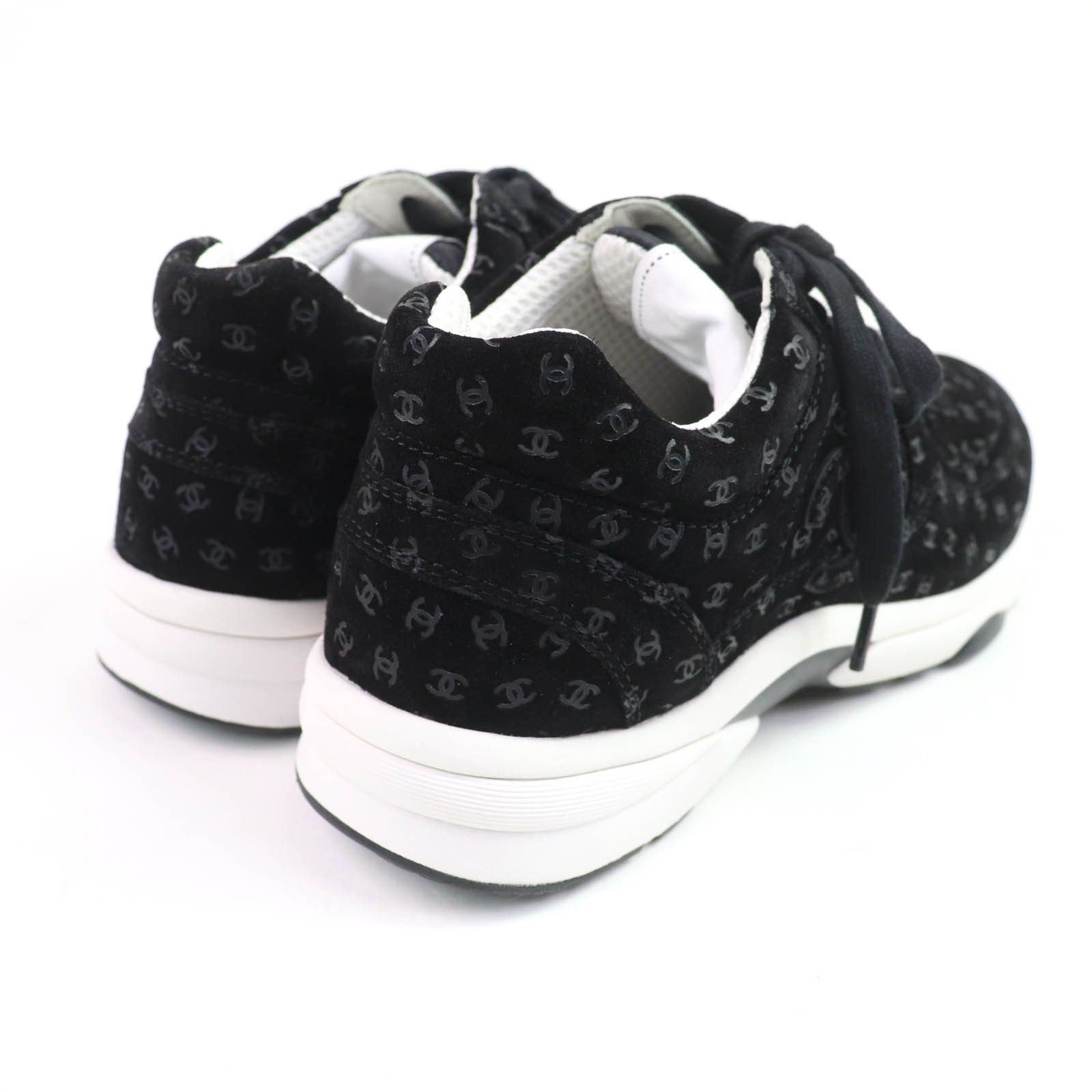 Chanel Chanel Chanel Suede Leather Sneakers Suede Shoes G39230 DUTY FREE for USA Size ONE SIZE - 3 Thumbnail