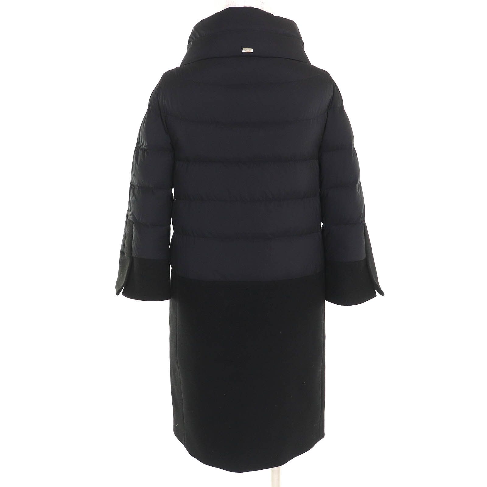 Other Other Herno Down Coat Wool Switching Down Coat Others Outerwear PI0832D DUTY FREE for USA Size ONE SIZE - 3 Thumbnail
