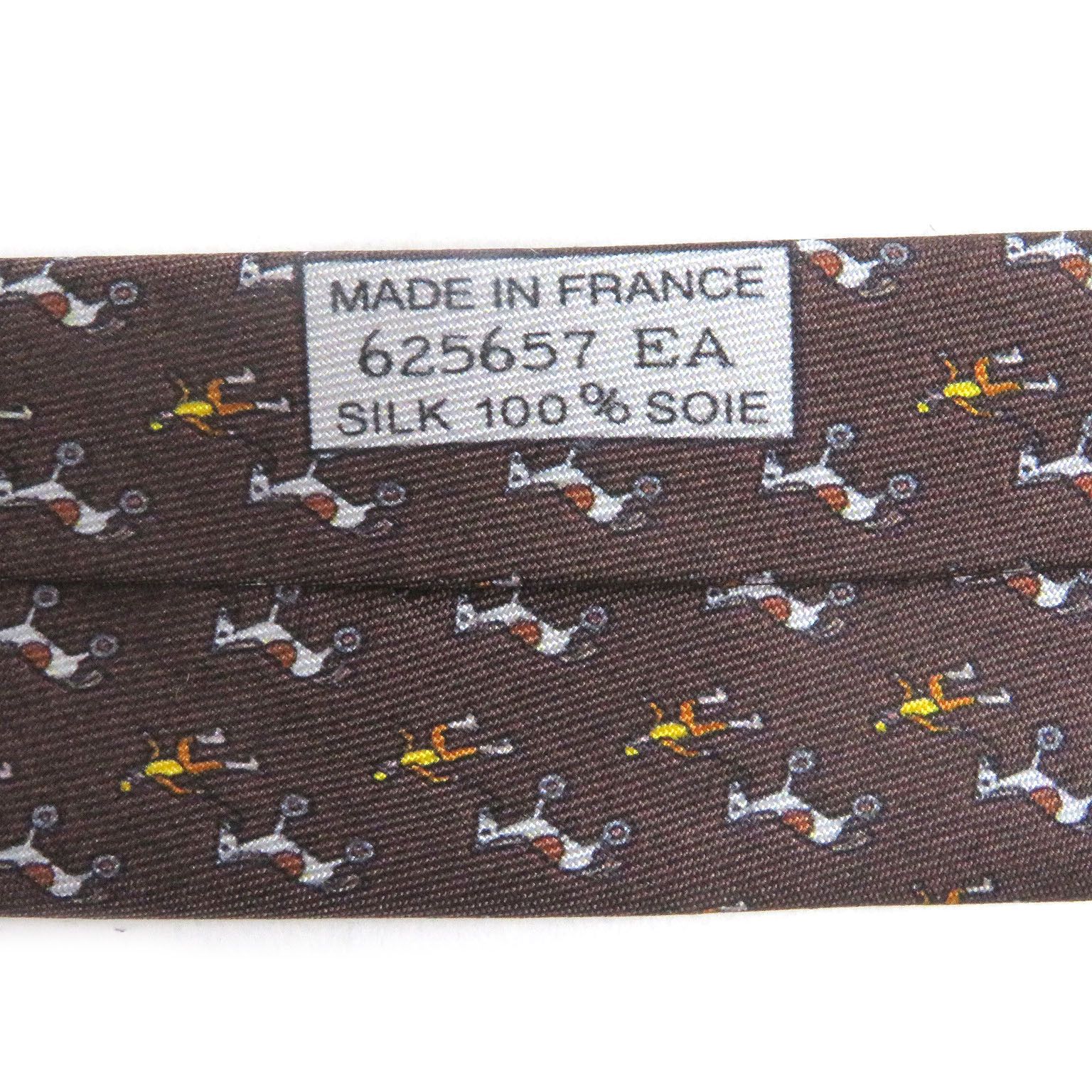 Hermes Hermes Hermes Jockey & Toy Horse Silk Tie Others Necktie DUTY FREE for USA Size ONE SIZE - 7 Thumbnail