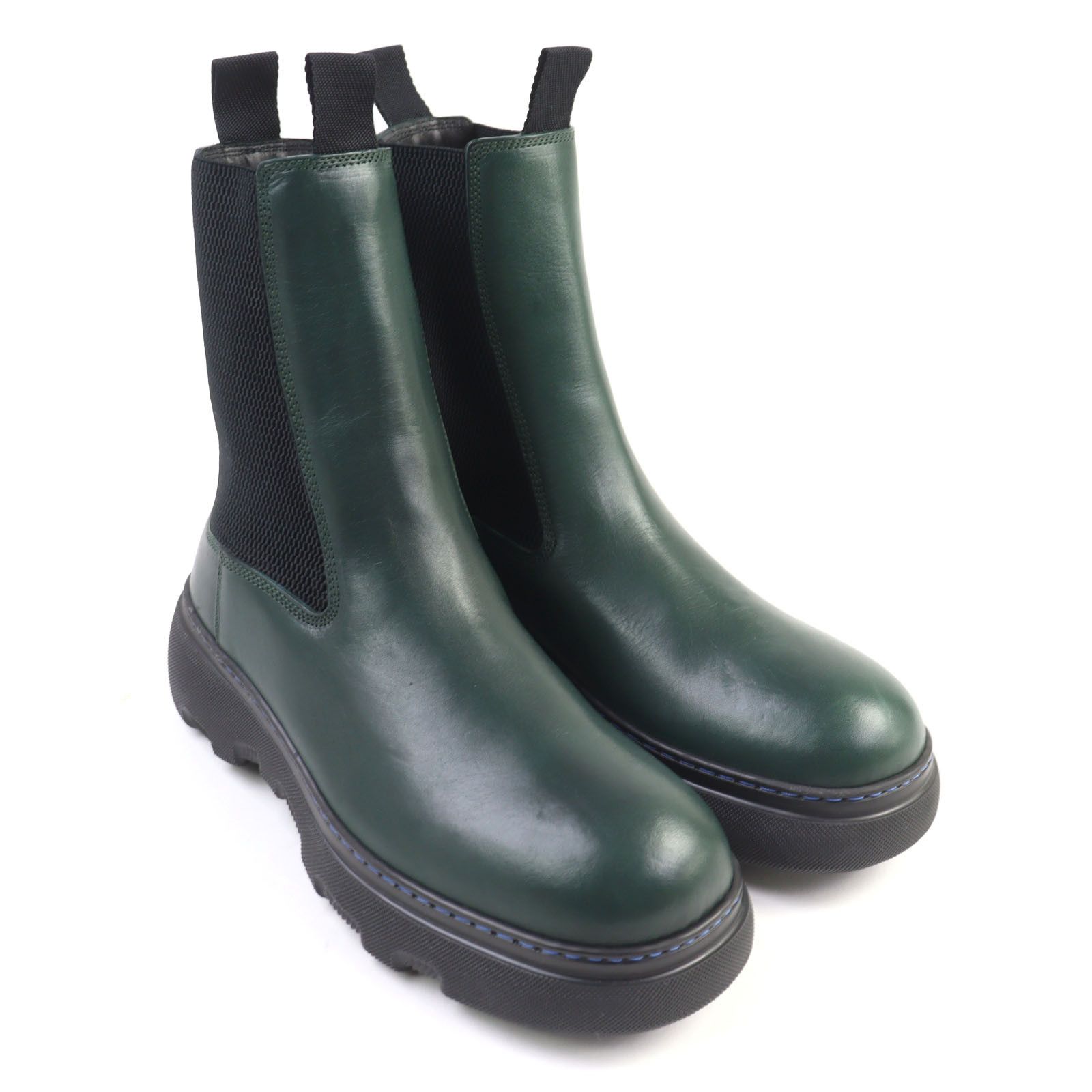 Burberry Burberry Burberry Creeper Chelsea Boots Boots Leather Shoes DUTY FREE for USA Size ONE SIZE - 3 Thumbnail
