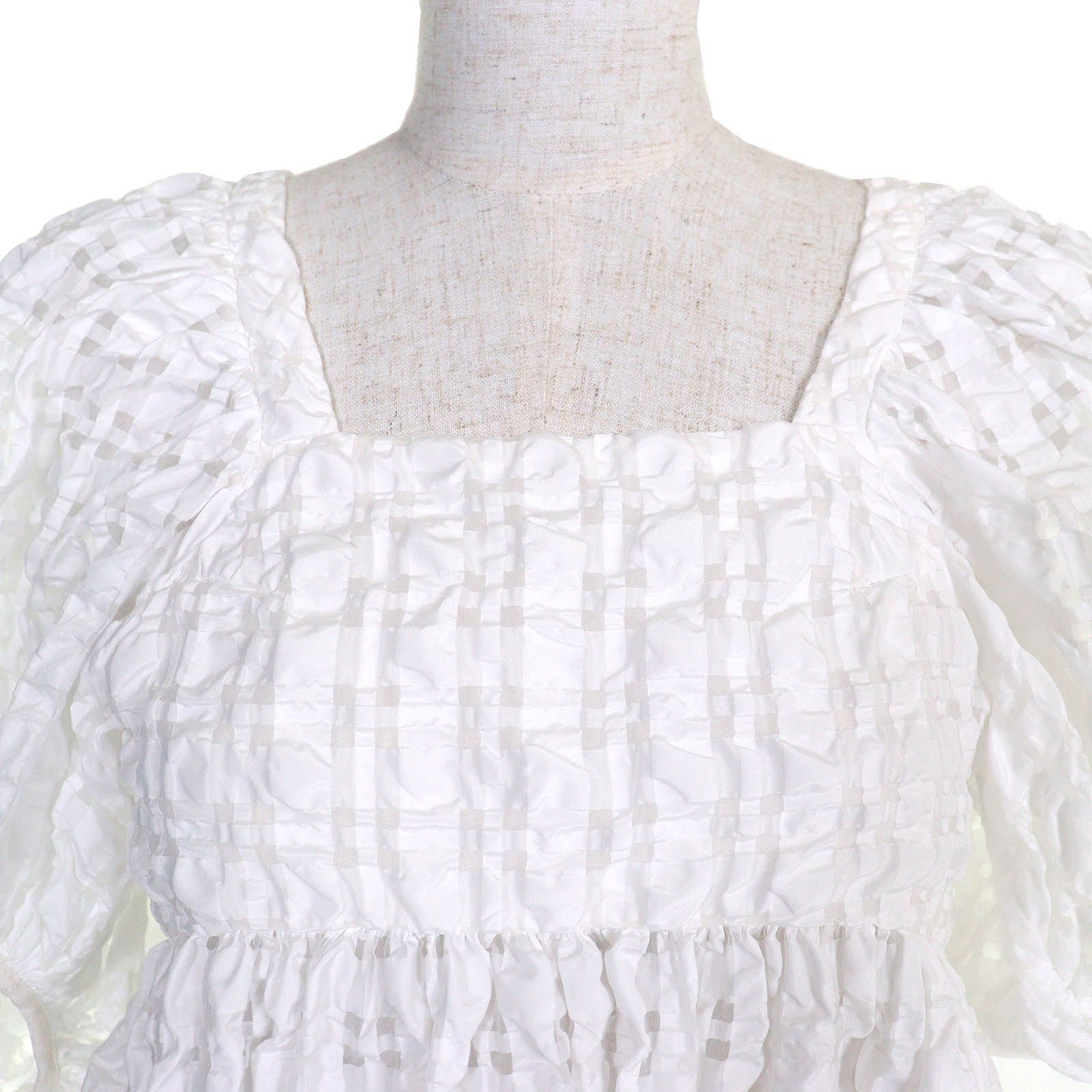 Other Other Cecilie Bahnsen VEGTA BLOUSE Blouse Cotton Tops J05DL0103 DUTY FREE for USA Size ONE SIZE - 4 Thumbnail
