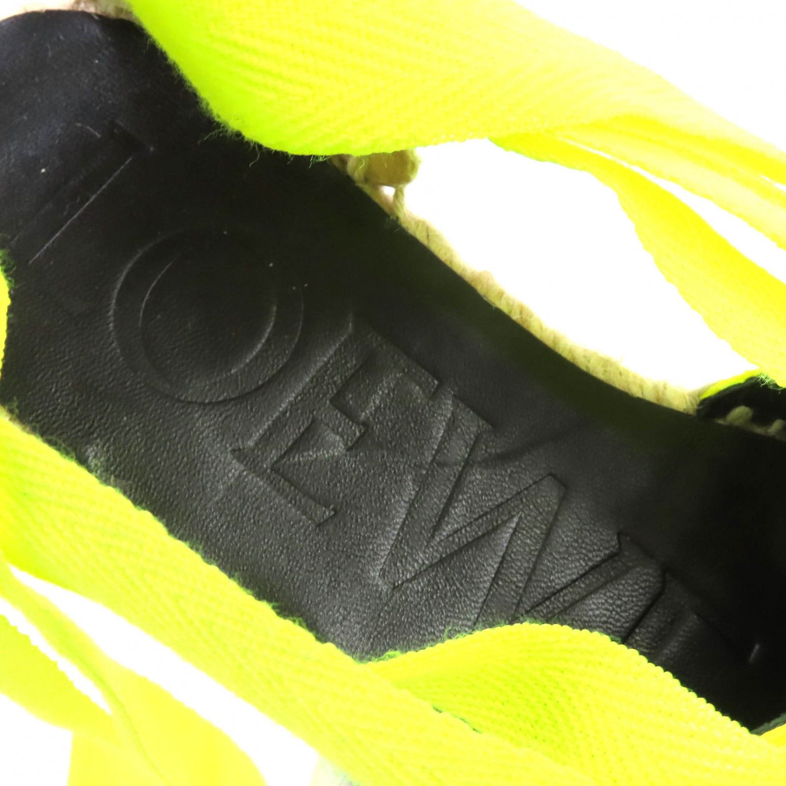 Loewe Loewe Loewe Lace-up espadrilles with jewels Sandals Natural Material Shoes DUTY FREE for USA Size ONE SIZE - 10 Thumbnail