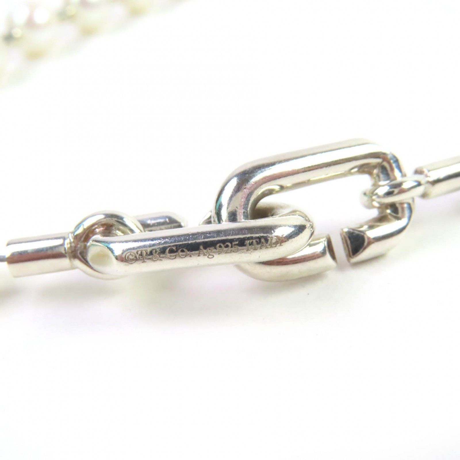Tiffany & Co. Tiffany & Co. Tiffany&Co. Pearl Rock AG925 Bracelet Size 17 Metal Bracelet DUTY FREE for USA Size ONE SIZE - 12 Thumbnail