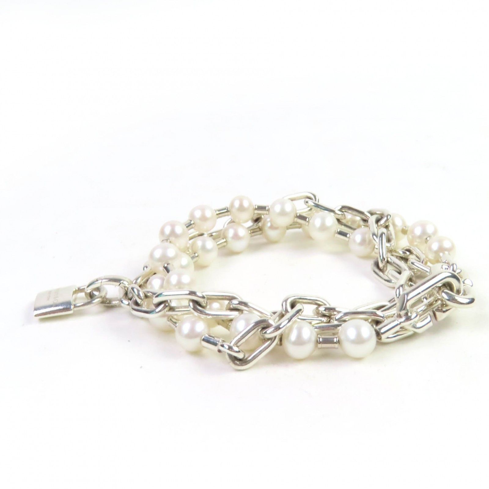 Tiffany & Co. Tiffany & Co. Tiffany&Co. Pearl Rock AG925 Bracelet Size 17 Metal Bracelet DUTY FREE for USA Size ONE SIZE - 3 Thumbnail