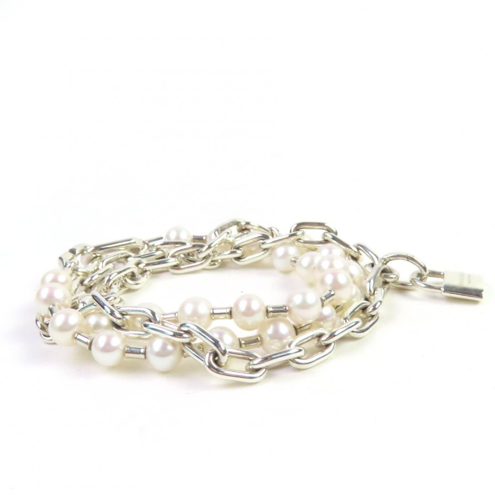 Tiffany & Co. Tiffany & Co. Tiffany&Co. Pearl Rock AG925 Bracelet Size 17 Metal Bracelet DUTY FREE for USA Size ONE SIZE - 5 Thumbnail