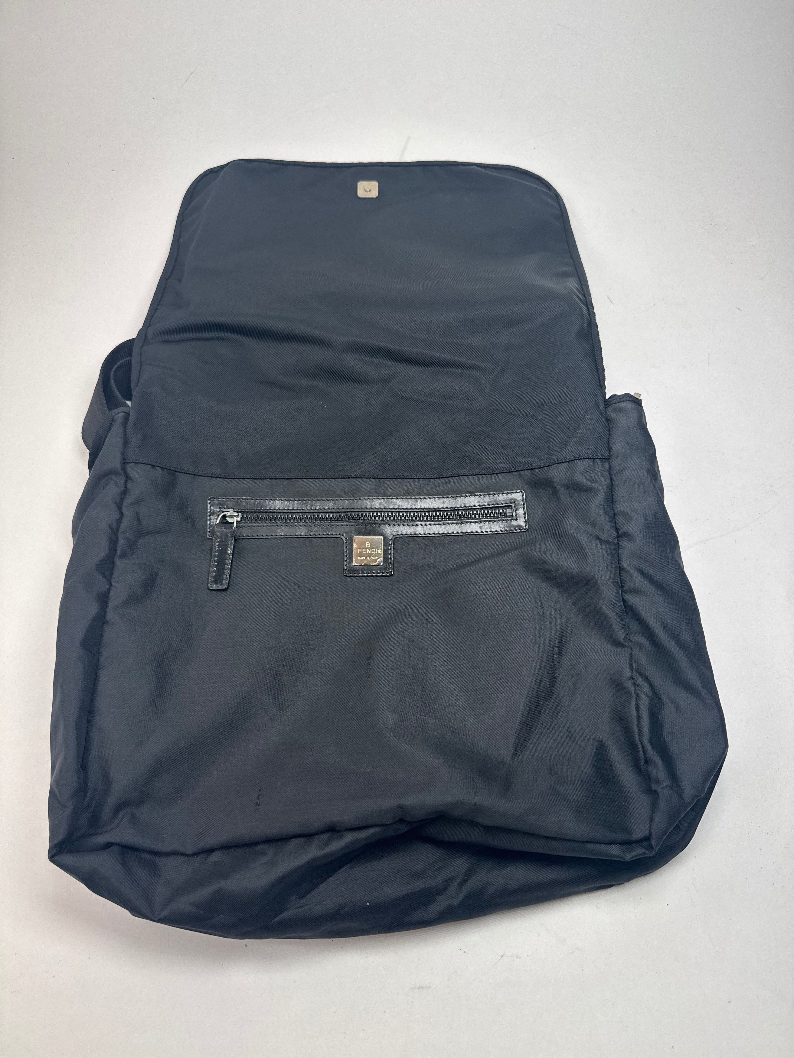 Fendi Vintage 2 Way Polyester Bag black Size ONE SIZE - 3 Thumbnail