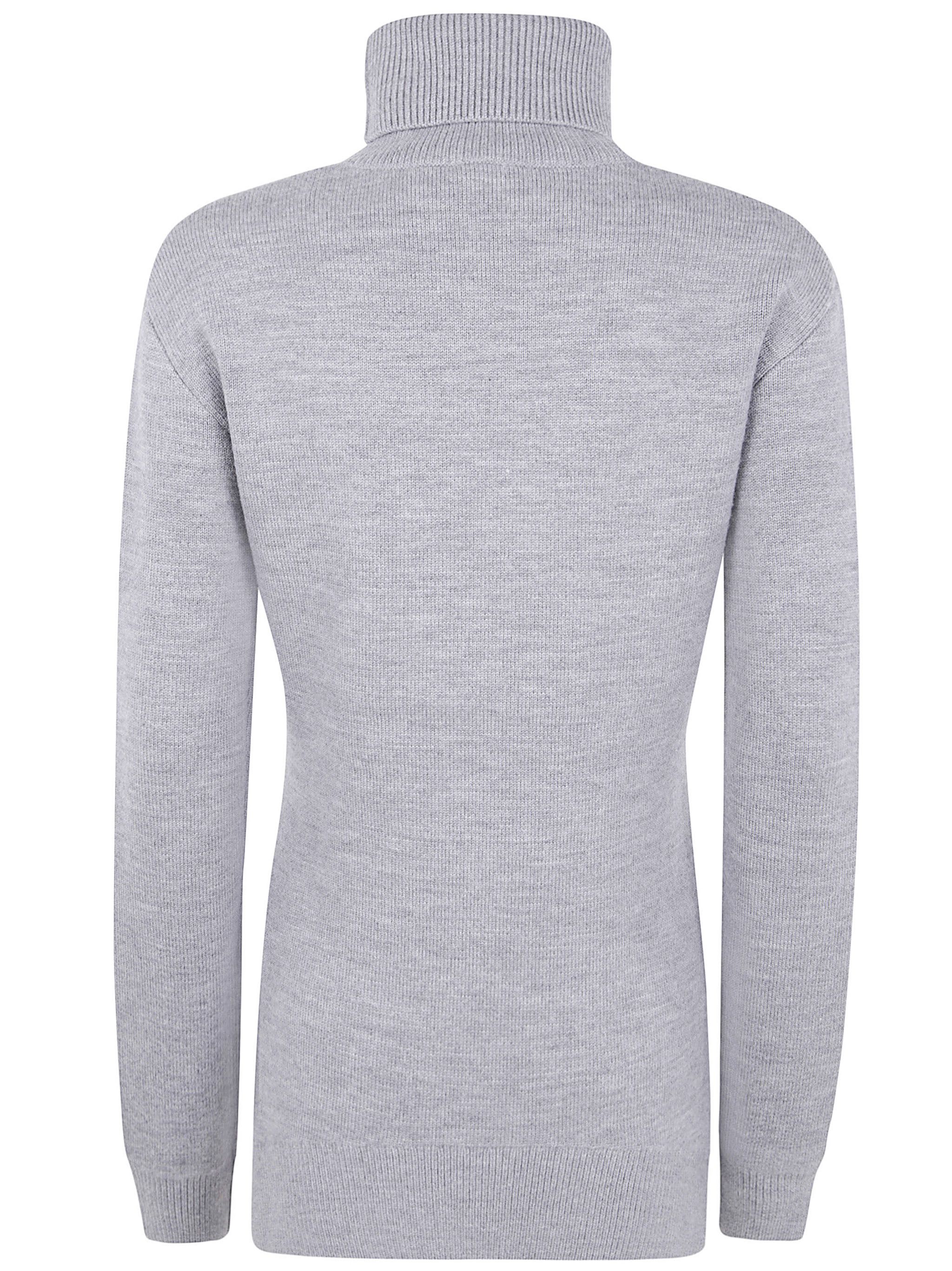 Toteme CASHMERE MERINOS "HIGHNECK" DOUBLE KNIT Size M / US 6-8 / IT 42-44 - 4 Thumbnail