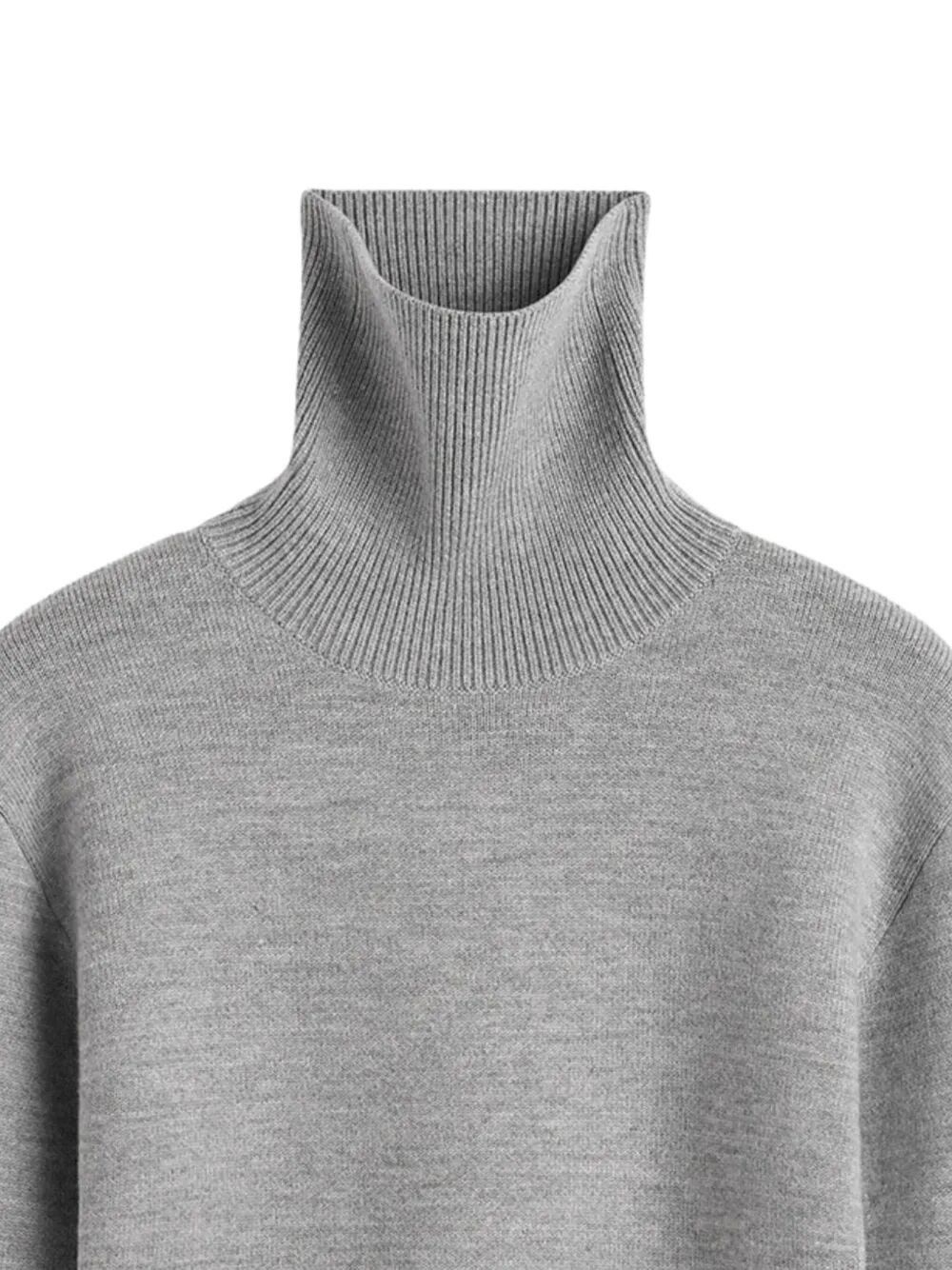Toteme CASHMERE MERINOS "HIGHNECK" DOUBLE KNIT Size XS / US 0-2 / IT 36-38 - 2 Thumbnail