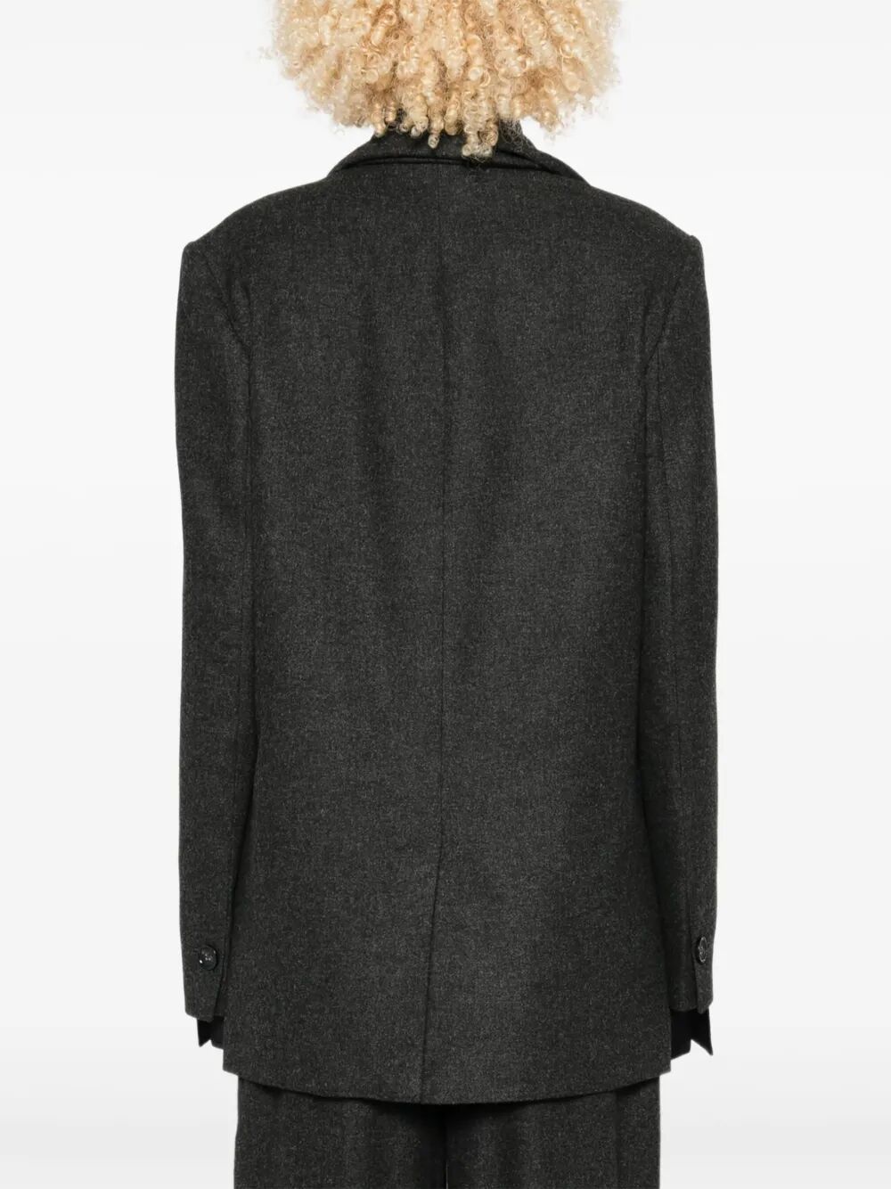 Toteme VISCOSE WOOL "SCARF" BLAZER Size S / US 4 / IT 40 - 5 Thumbnail