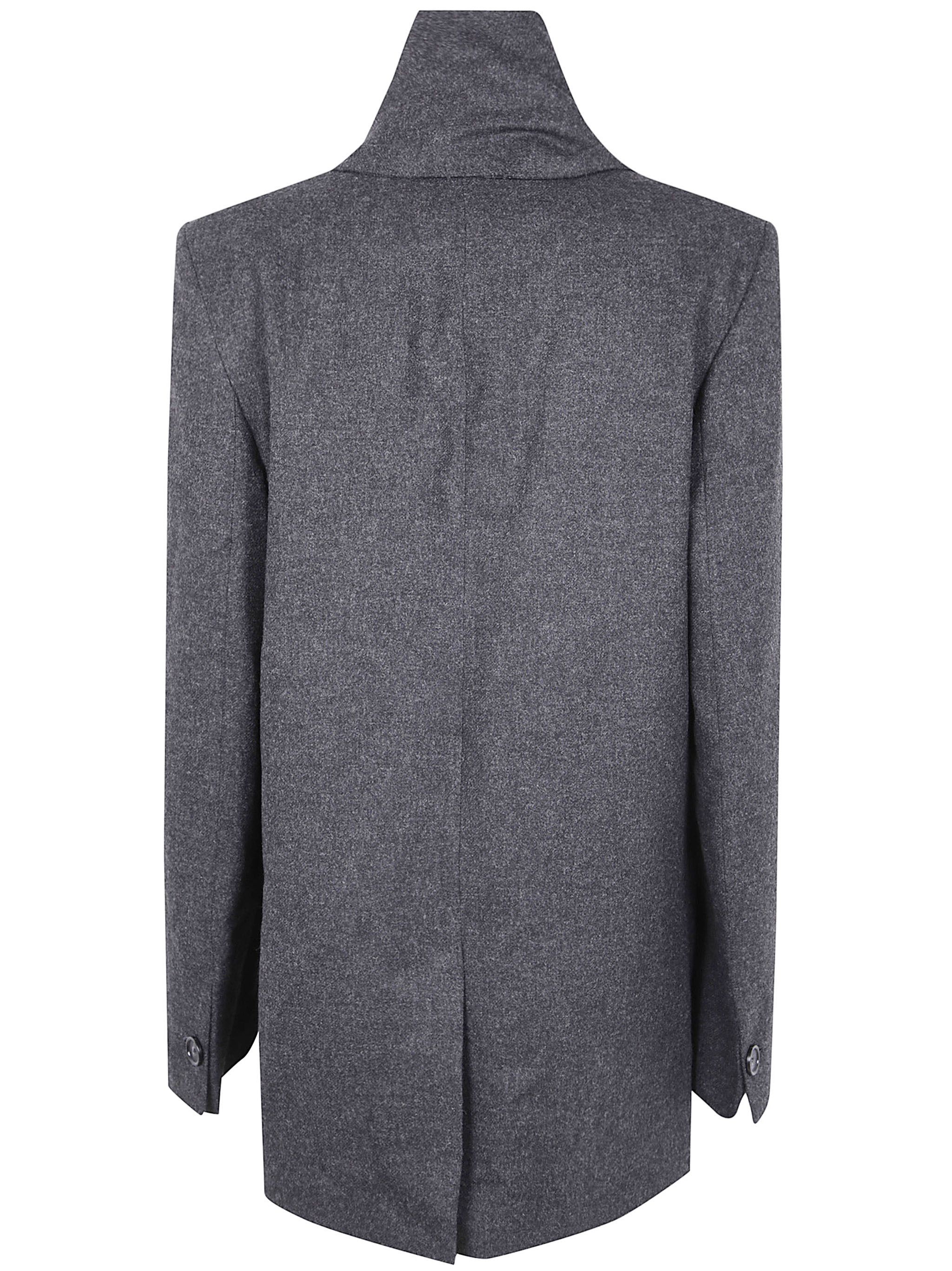 Toteme VISCOSE WOOL "SCARF" BLAZER Size S / US 4 / IT 40 - 7 Thumbnail