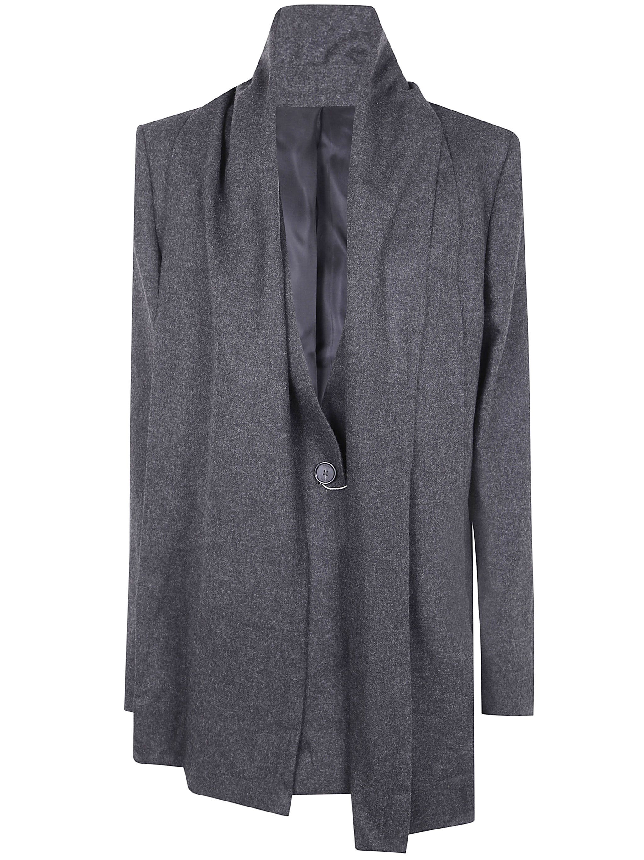 Toteme VISCOSE WOOL "SCARF" BLAZER Size S / US 4 / IT 40 - 6 Thumbnail