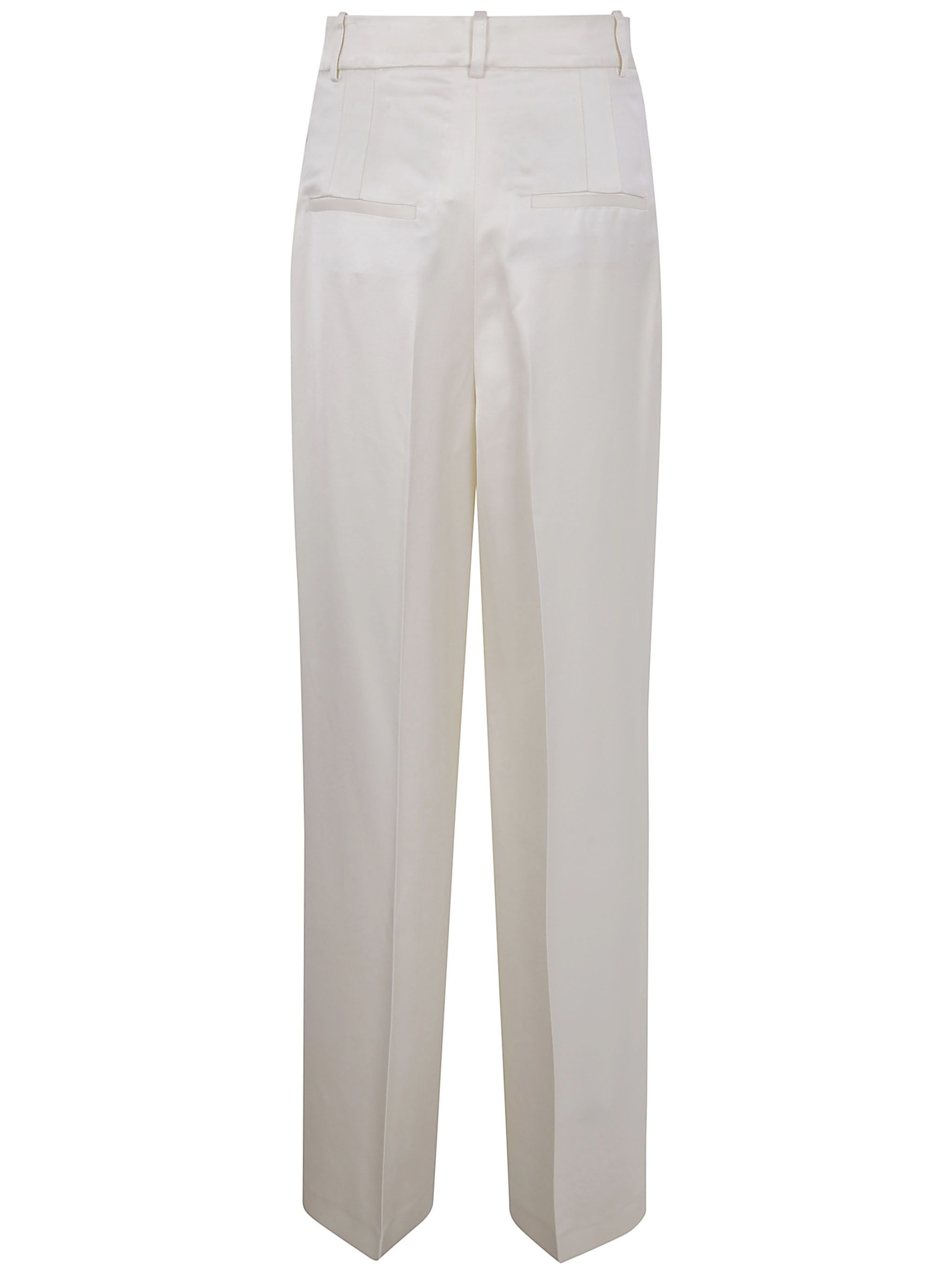 Rohe HIGH-WAIST SATIN TROUSERS Size 28" / US 6 / IT 42 - 2 Thumbnail