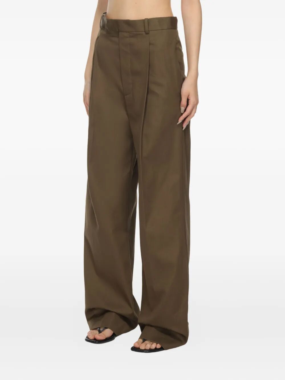 Carven PLEAT FRONT TROUSER Size 28" / US 6 / IT 42 - 4 Thumbnail