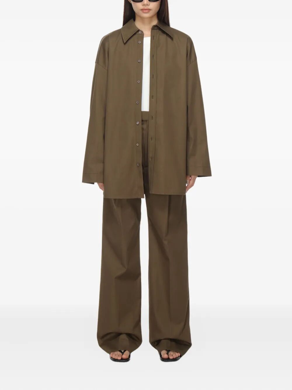 Carven PLEAT FRONT TROUSER Size 28" / US 6 / IT 42 - 3 Thumbnail