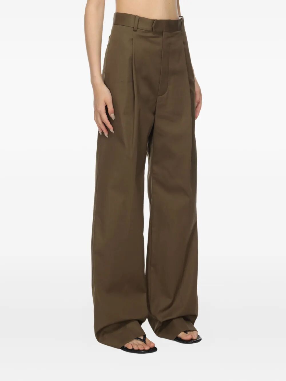 Carven PLEAT FRONT TROUSER Size 28" / US 6 / IT 42 - 2 Thumbnail