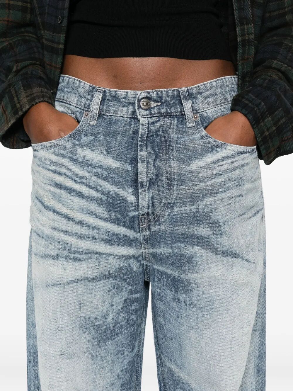 Diesel "1996 D-SIRE-FSH" 5 POCKETS Size 25" / US 0 / IT 36 - 5 Thumbnail