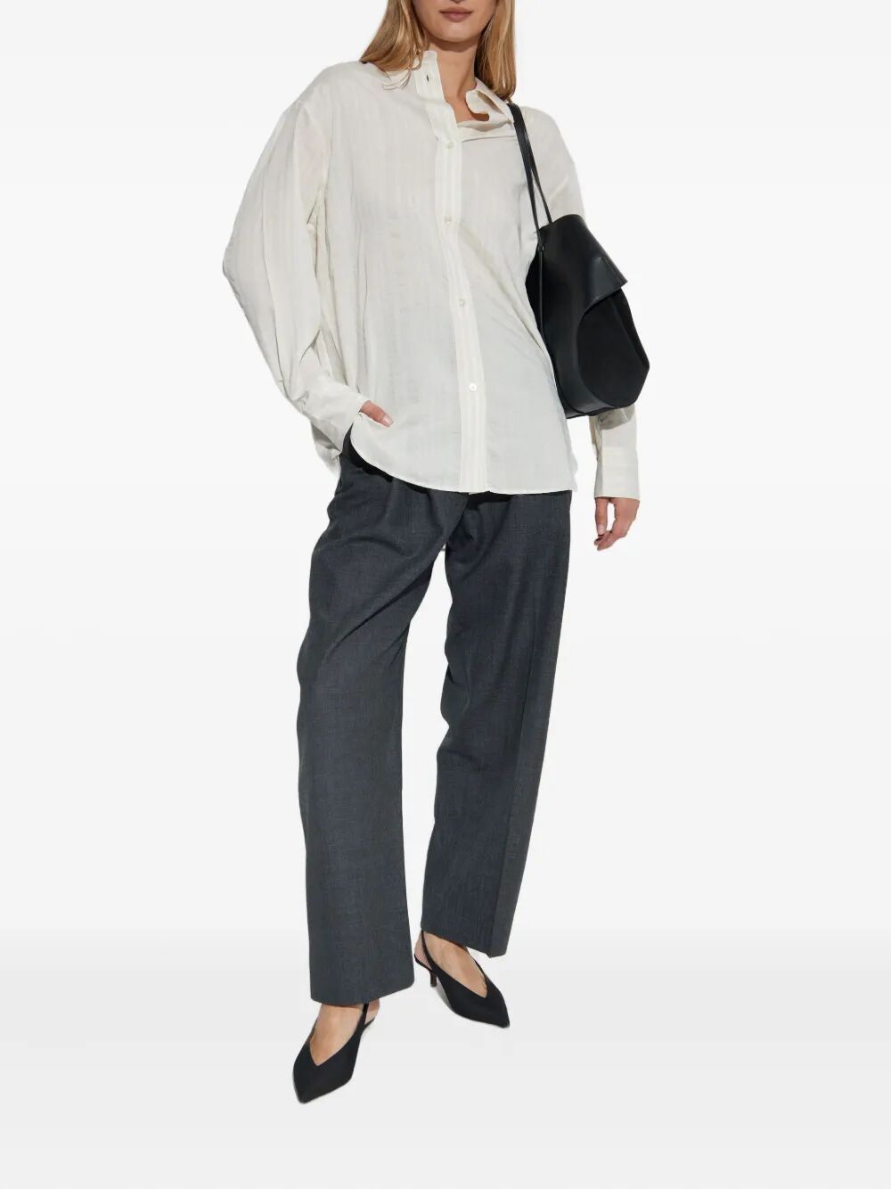 Studio Nicholson "ACUNA" DOUBLE PLEAT FRONT PANT Size 25" / US 0 / IT 36 - 4 Thumbnail