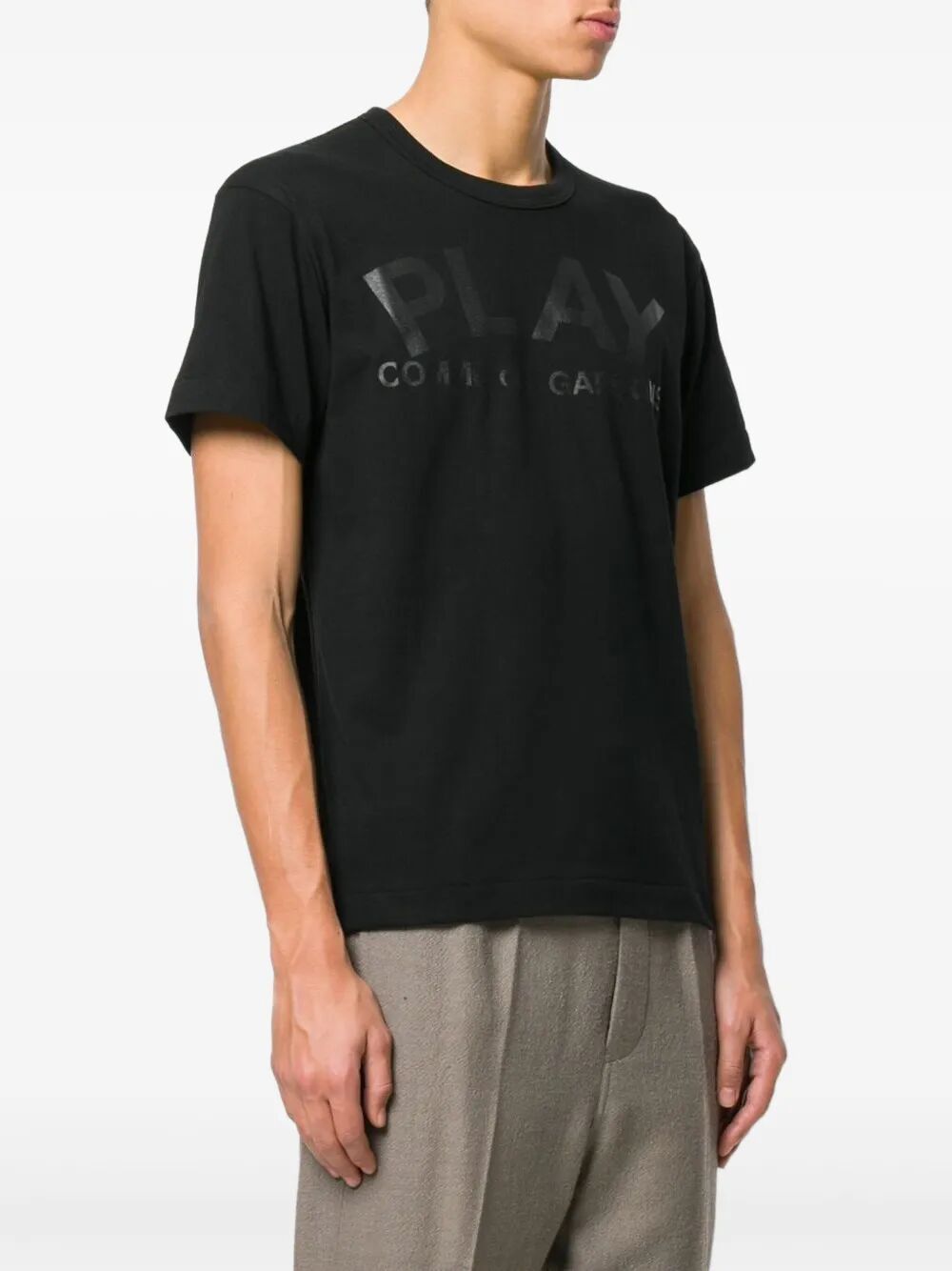 Comme des Garcons PLAY "LOGO PRINT" T-SHIRT Size XL / US 12-14 / IT 48-50 - 4 Thumbnail