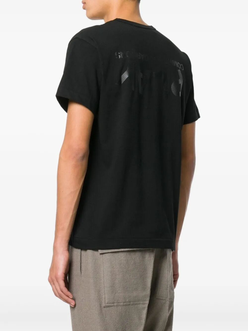 Comme des Garcons PLAY "LOGO PRINT" T-SHIRT Size XL / US 12-14 / IT 48-50 - 2 Thumbnail
