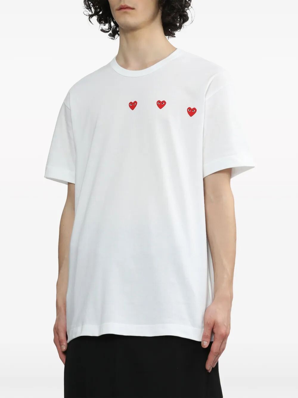 Comme des Garcons PLAY "LOGO PRINT" T-SHIRT Size XXL / US 16-18 / IT 52-54 - 7 Thumbnail