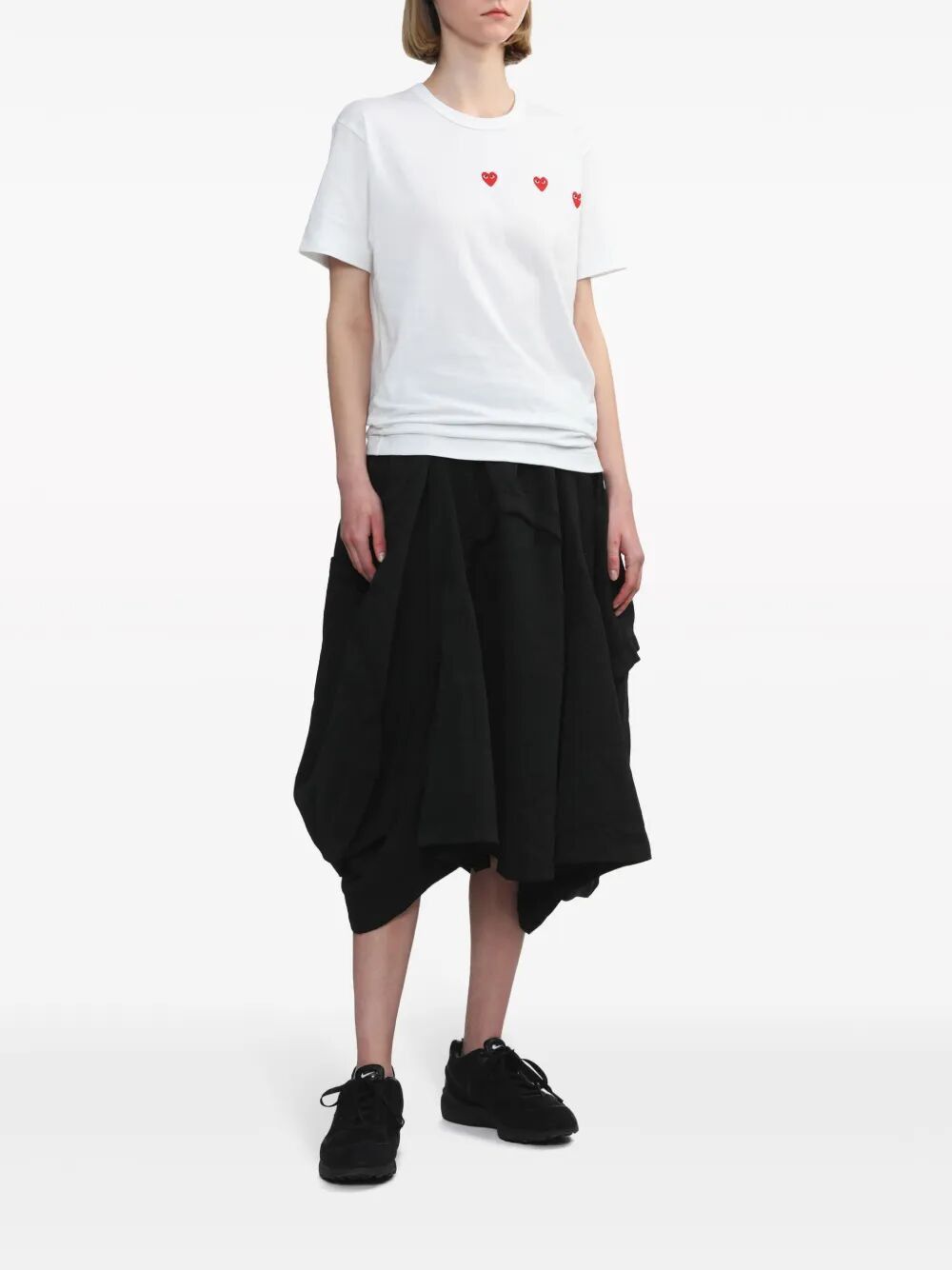 Comme des Garcons PLAY "LOGO PRINT" T-SHIRT Size XXL / US 16-18 / IT 52-54 - 6 Thumbnail