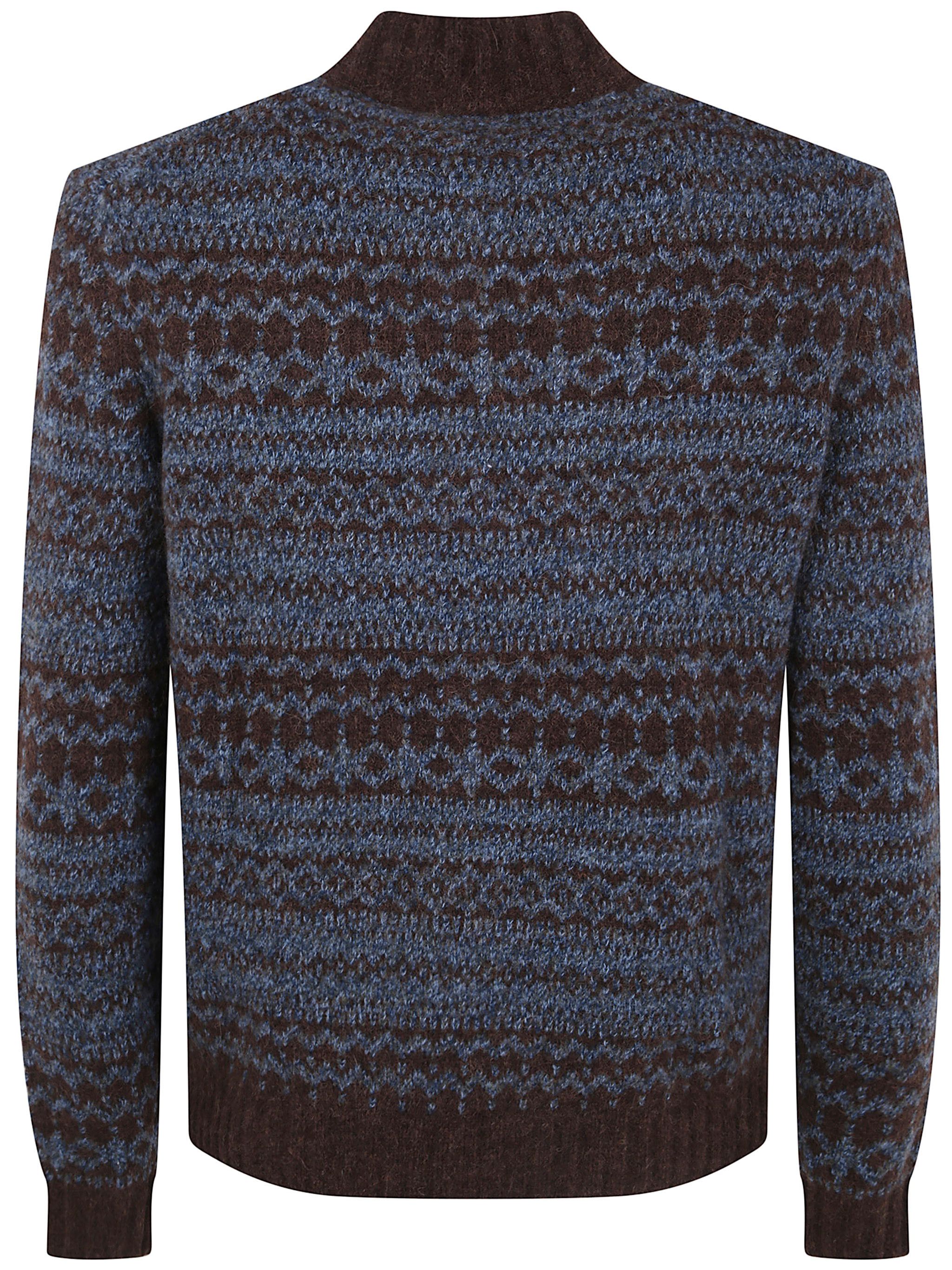 Ballantyne T NECK CARDIGAN Size US M / EU 48-50 / 2 - 2 Thumbnail