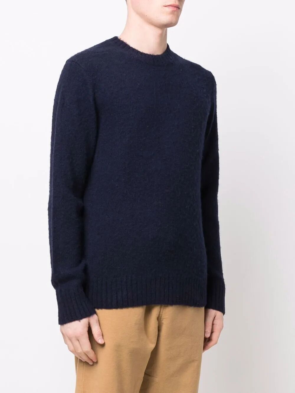Aspesi "CLASSIC" ROUND NECK SWEATER Size US XXL / EU 58 / 5 - 5 Thumbnail