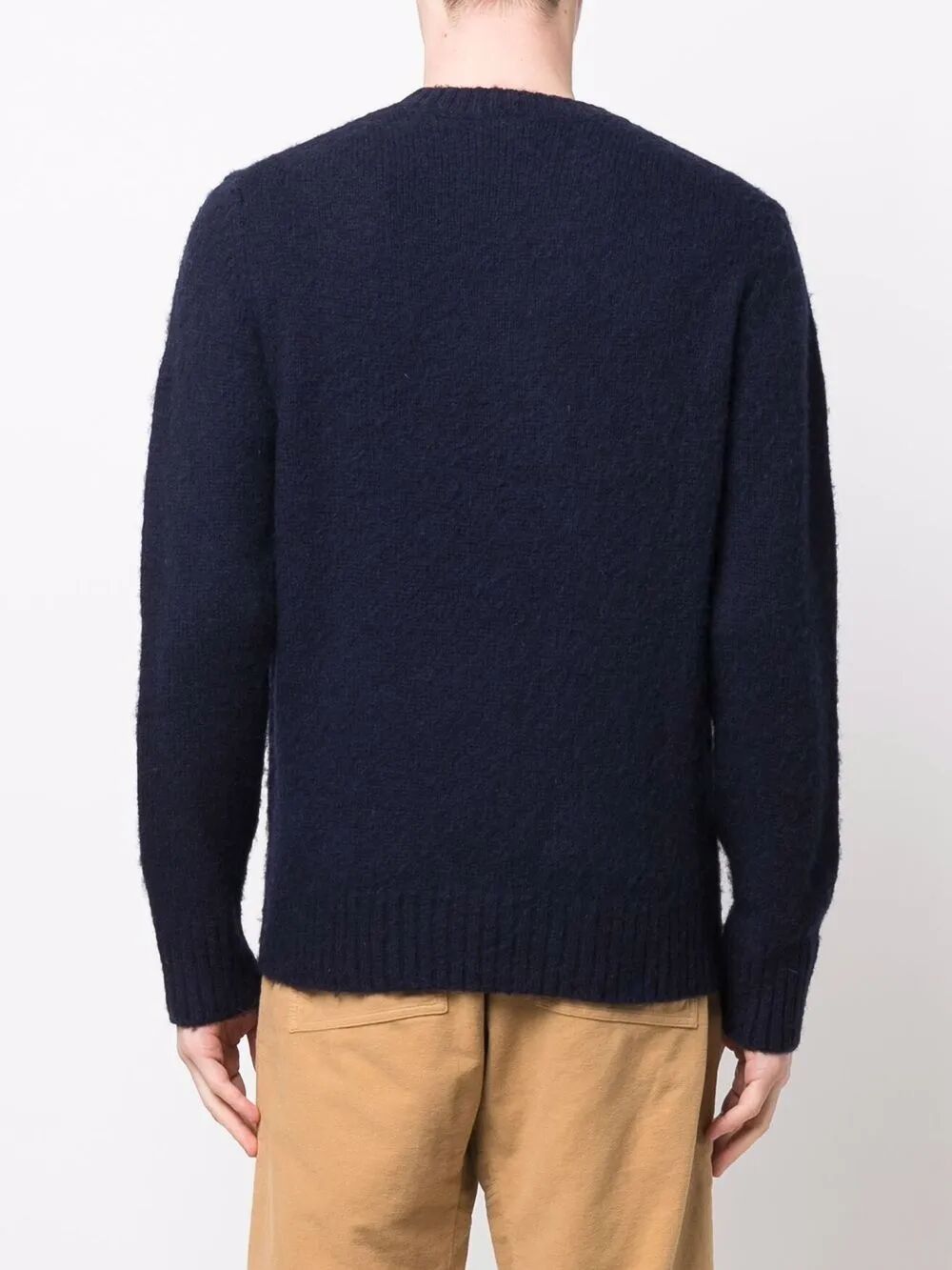 Aspesi "CLASSIC" ROUND NECK SWEATER Size US XXL / EU 58 / 5 - 3 Thumbnail