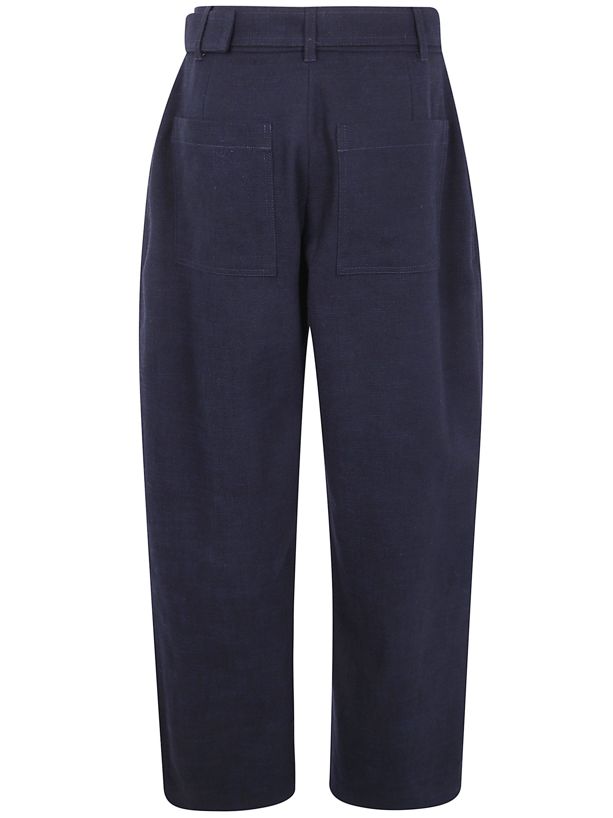 Studio Nicholson "DORING" BELTED ROUND LEG PANT Size 28" / US 6 / IT 42 - 6 Thumbnail