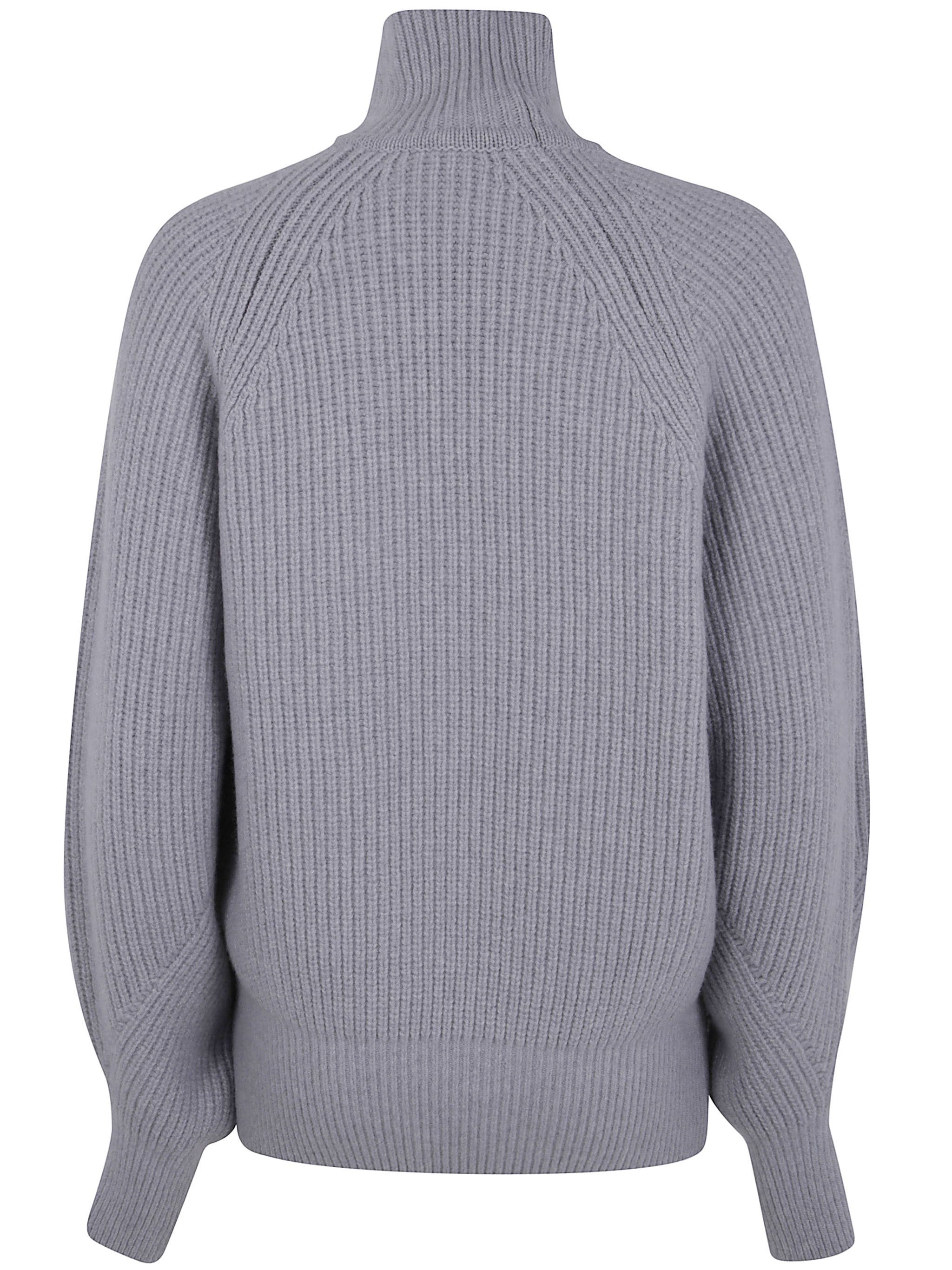 Balmain BATWING RIBBED KNIT PULL Size M / US 6-8 / IT 42-44 - 7 Thumbnail