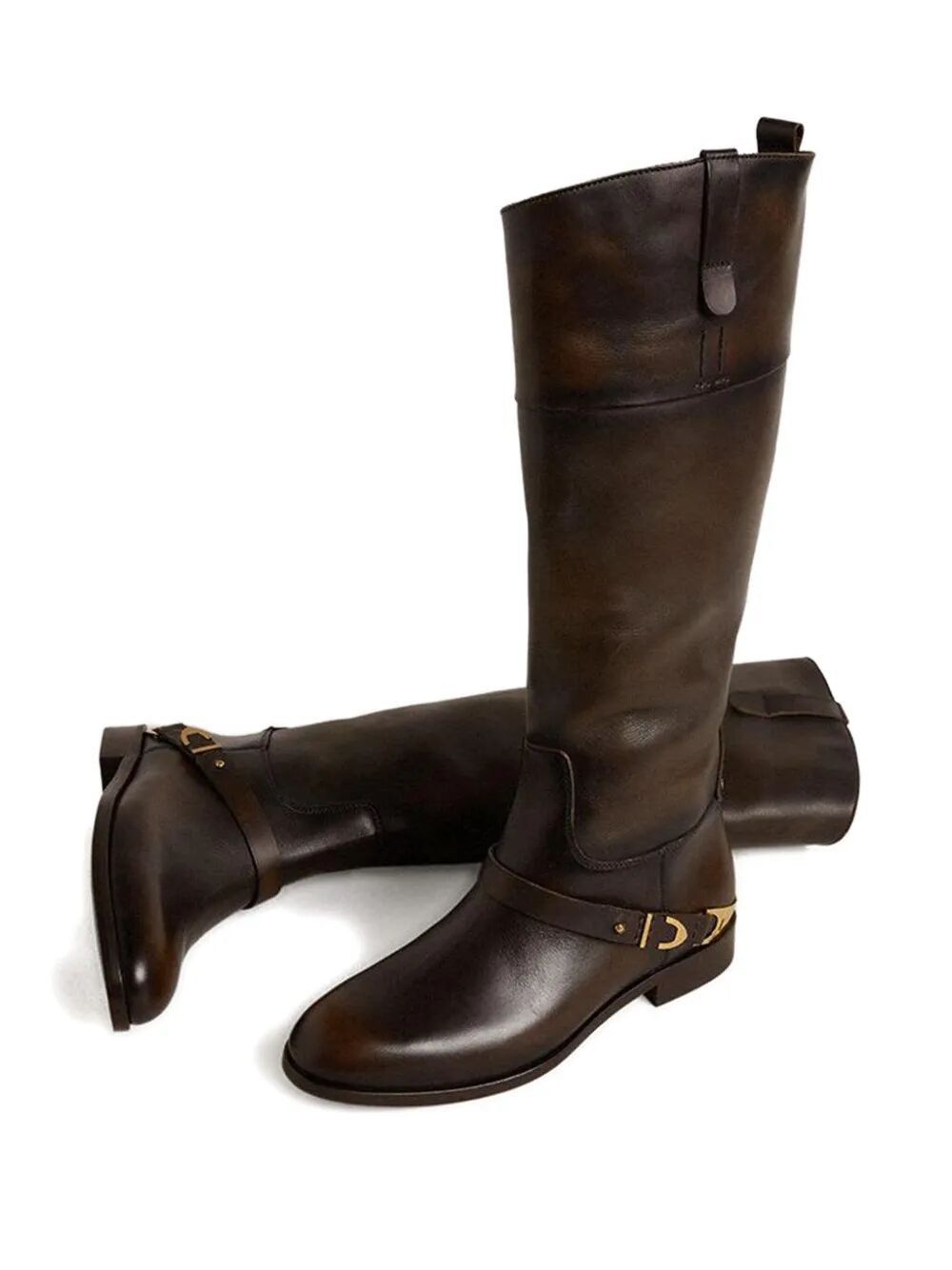 Golden Goose "CHARLIE" DISTRESSED LEATHER UPPER WITH ACCESSORIES Size US 8 / IT 38 - 3 Thumbnail
