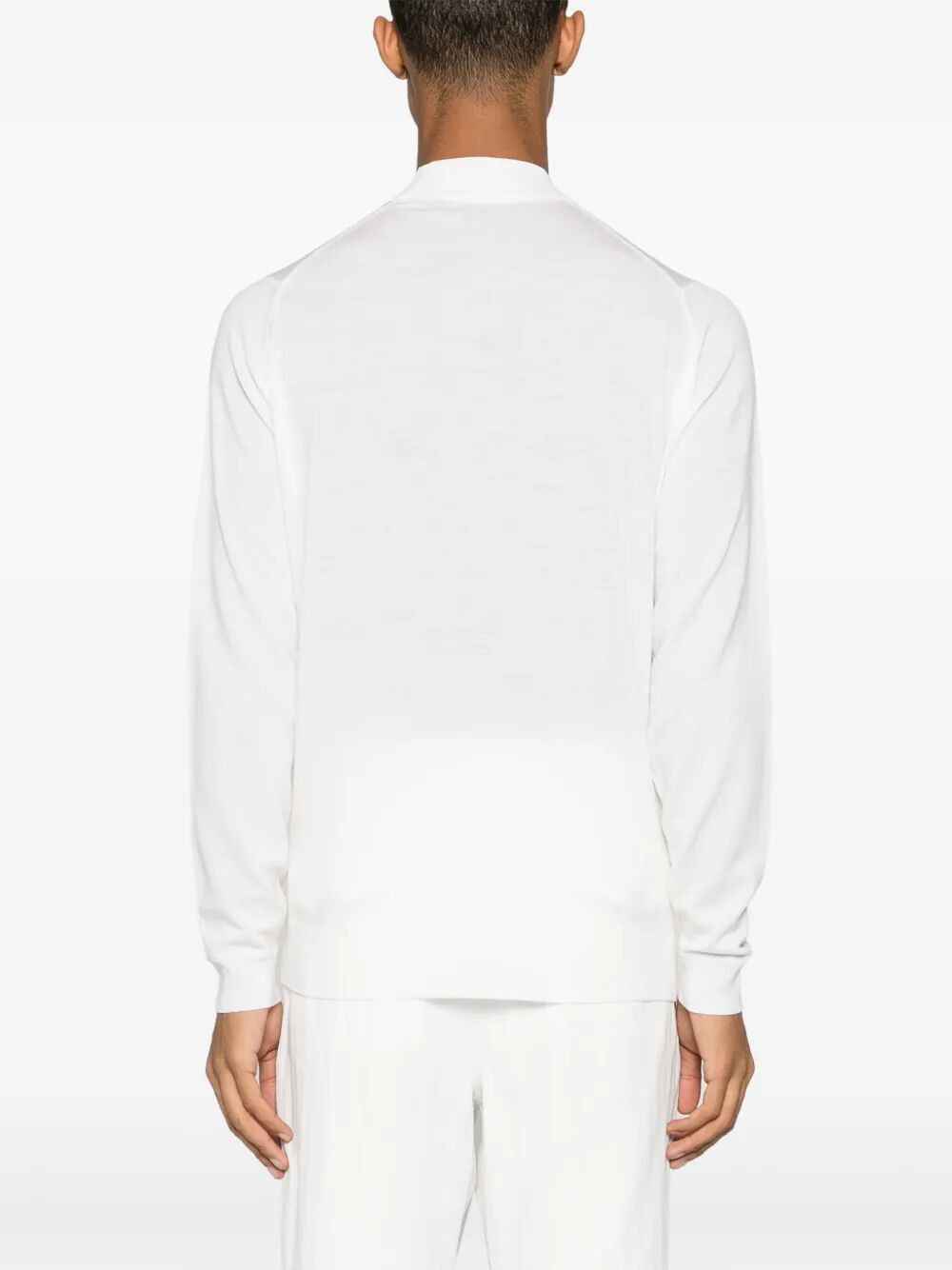 John Smedley "HARCOURT" MOCK NECK Size US XXL / EU 58 / 5 - 4 Thumbnail