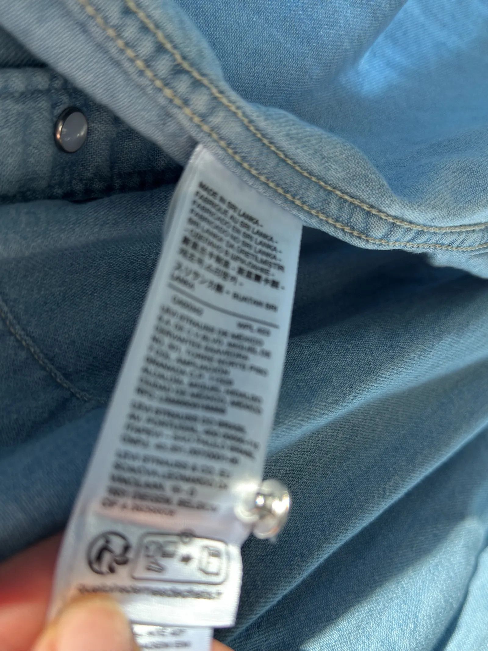 Levi's Levi's Shirt Size L / US 10 / IT 46 - 3 Thumbnail