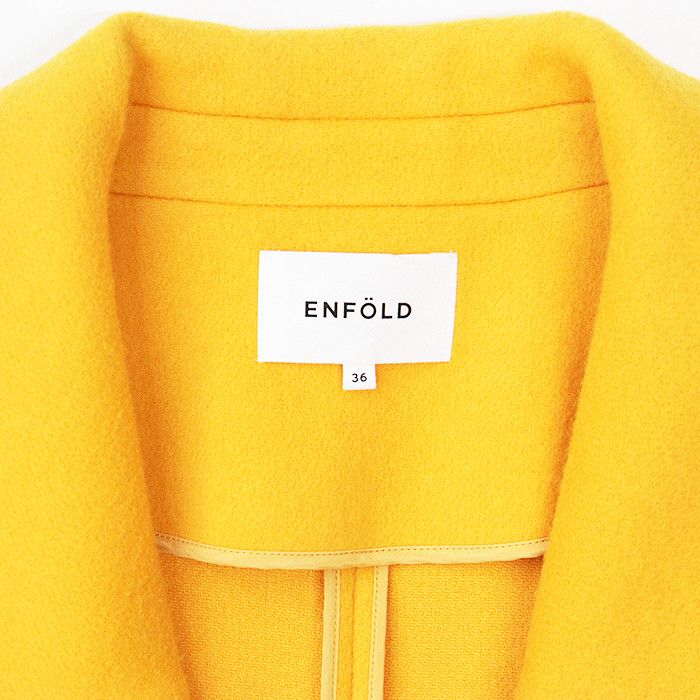 Other Other ENFOLD Chester Coat Wool Melton Coat Others Outerwear 300BA330-2450 DUTY FREE for USA Size ONE SIZE - 7 Thumbnail