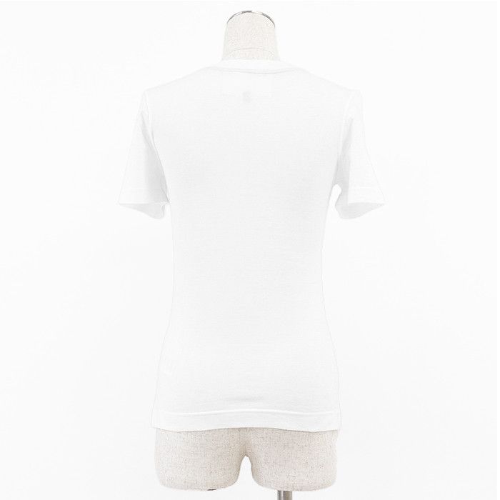 Dolce & Gabbana Dolce & Gabbana Dolce&Gabbana DG Logo T-shirt Cotton Top Cotton T-Shirts I8AEKZ G7C1E DUTY FREE for USA Size ONE SIZE - 6 Thumbnail