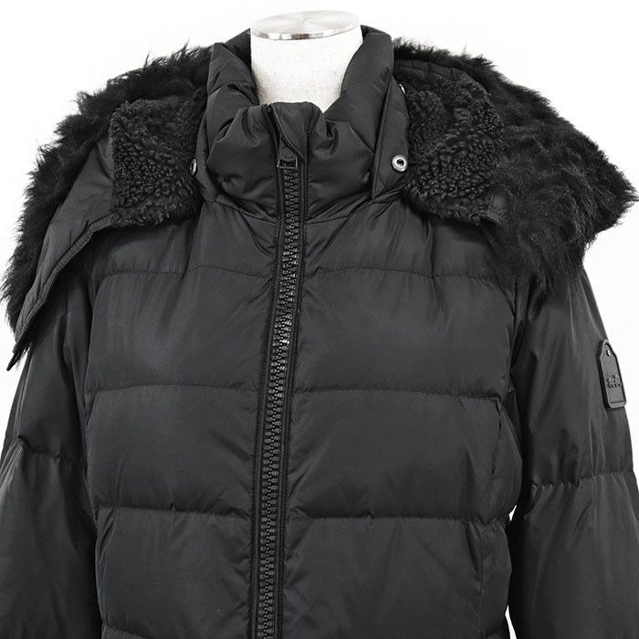 Coach Coach Coach Down Jacket Sheepskin Cow Leather Nylon Down Jacket Leather Outerwear DUTY FREE for USA Size ONE SIZE - 2 Thumbnail