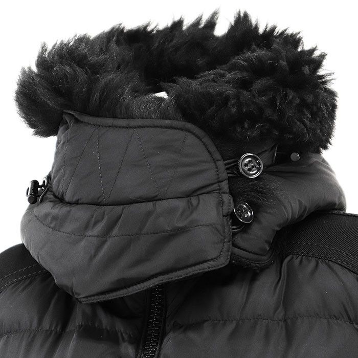 Coach Coach Coach Down Jacket Sheepskin Cow Leather Nylon Down Jacket Leather Outerwear DUTY FREE for USA Size ONE SIZE - 3 Thumbnail
