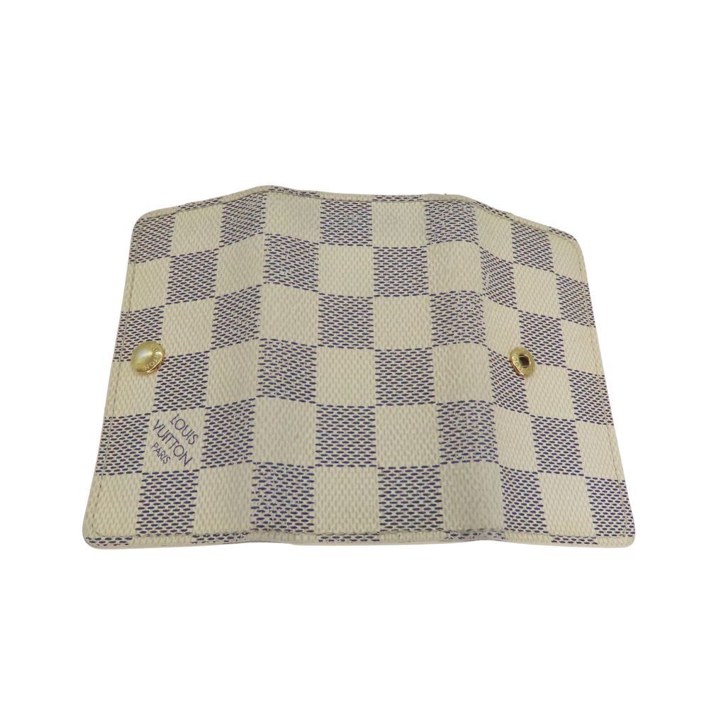 Louis Vuitton Louis Vuitton Louis Vuitton Multicles 4 Damier Azur Key Case Canvas Key case N60386 DUTY FREE for USA Size ONE SIZE - 5 Thumbnail