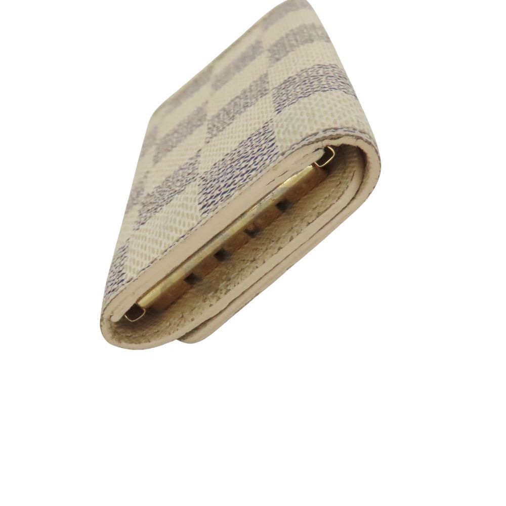 Louis Vuitton Louis Vuitton Louis Vuitton Multicles 4 Damier Azur Key Case Canvas Key case N60386 DUTY FREE for USA Size ONE SIZE - 2 Thumbnail