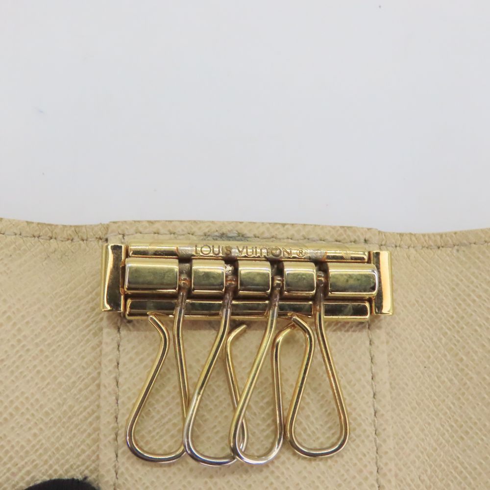 Louis Vuitton Louis Vuitton Louis Vuitton Multicles 4 Damier Azur Key Case Canvas Key case N60386 DUTY FREE for USA Size ONE SIZE - 10 Thumbnail