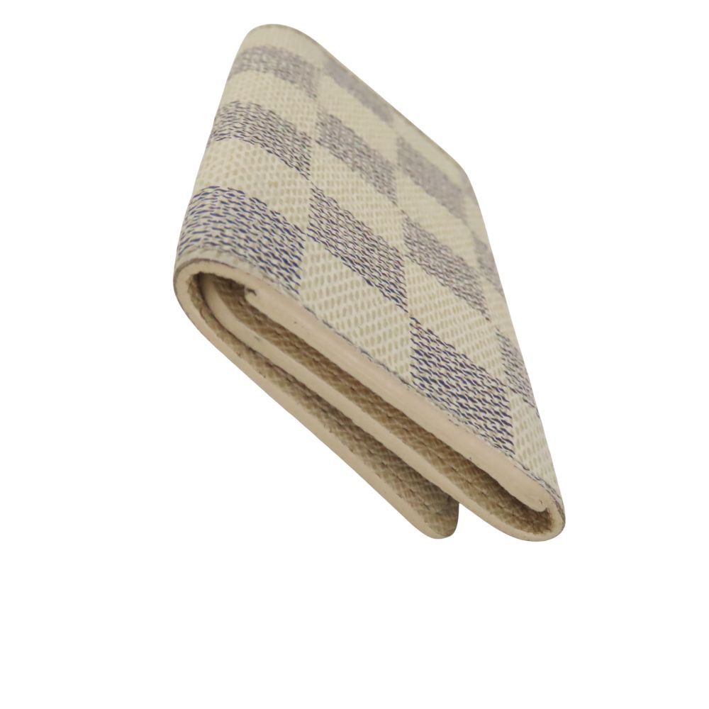 Louis Vuitton Louis Vuitton Louis Vuitton Multicles 4 Damier Azur Key Case Canvas Key case N60386 DUTY FREE for USA Size ONE SIZE - 4 Thumbnail