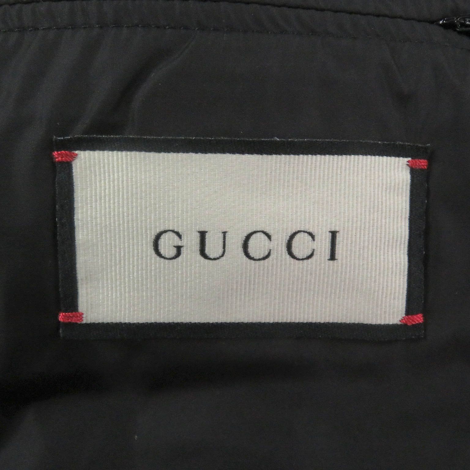 Gucci Gucci Gucci GG Jacquard Nylon Wool Down Coat Others Outerwear 598725 DUTY FREE for USA Size ONE SIZE - 7 Thumbnail