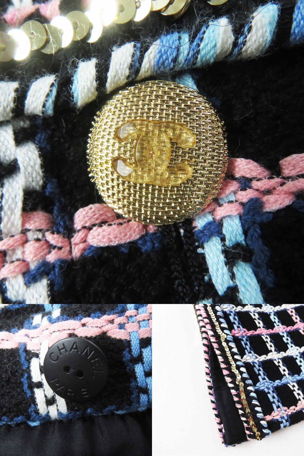 Chanel Chanel Chanel 22 Runway wear Cotton Polyamide Tweed Skirt Cotton Skirts P72501 DUTY FREE for USA Size ONE SIZE - 6 Thumbnail
